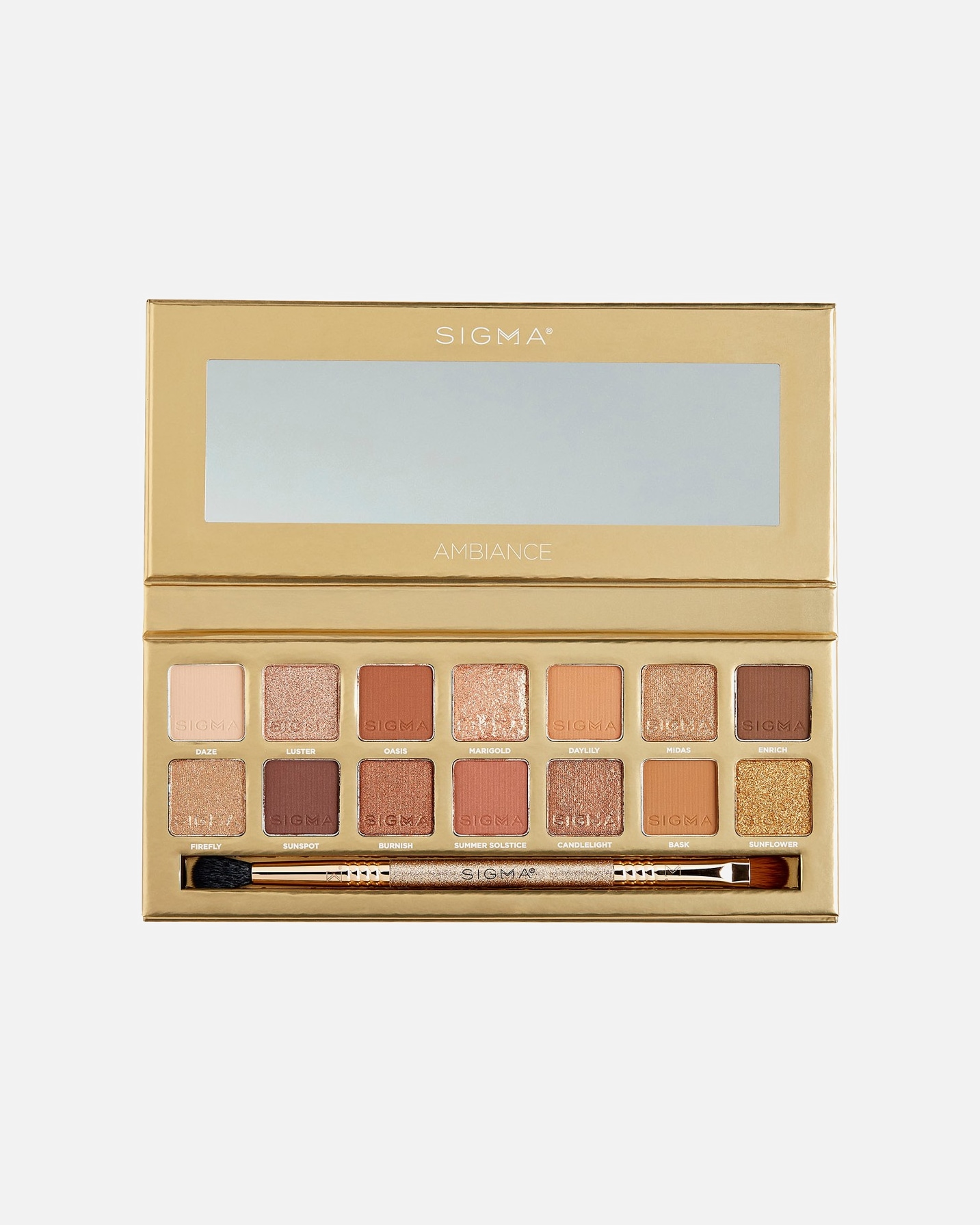 Lidschatten für Unisex Sigma Ambiance Eyeshadow Palette 1 Stk.