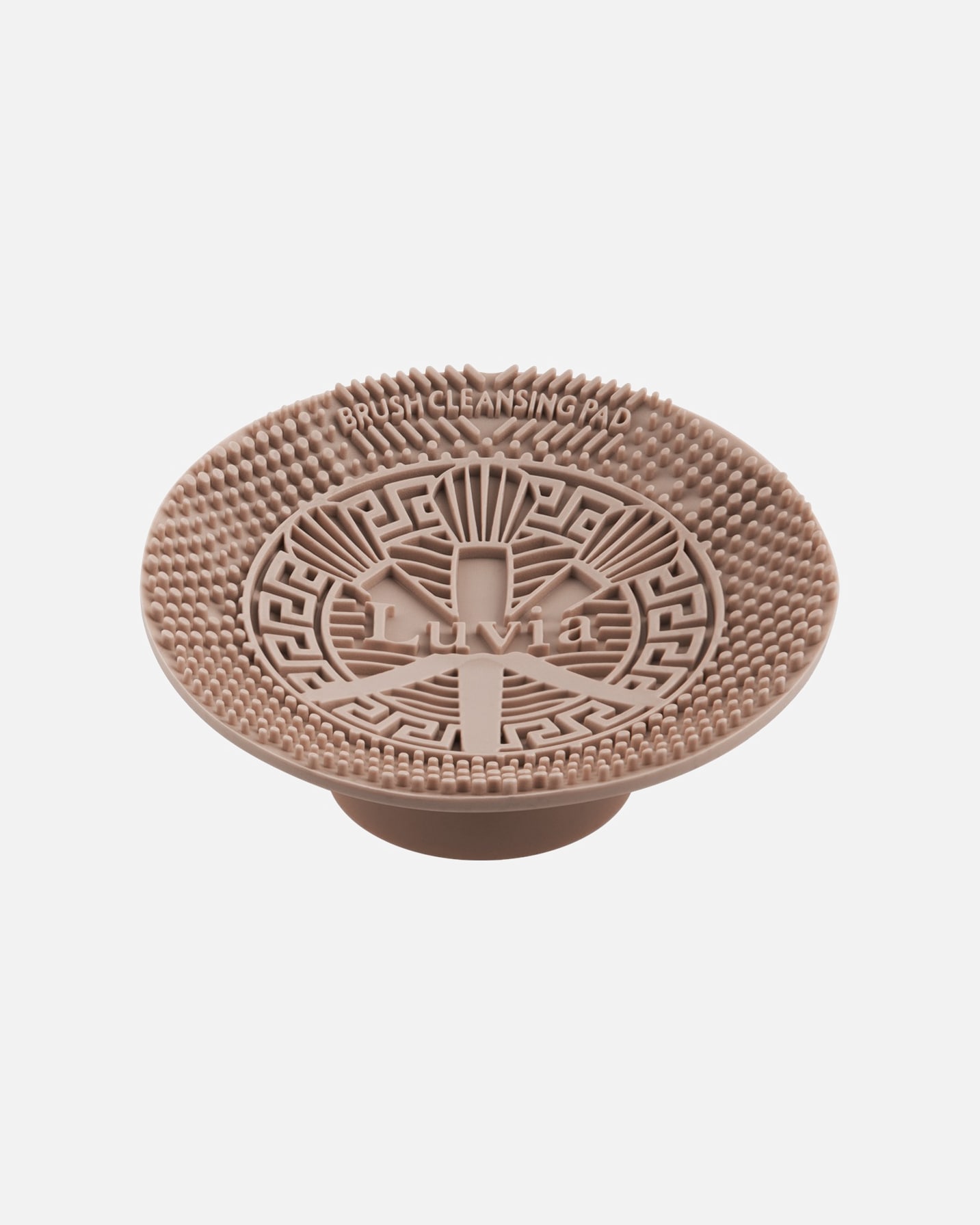 Pinselreinigungstool für Unisex Luvia Brush Cleansing Pad COFFEE
