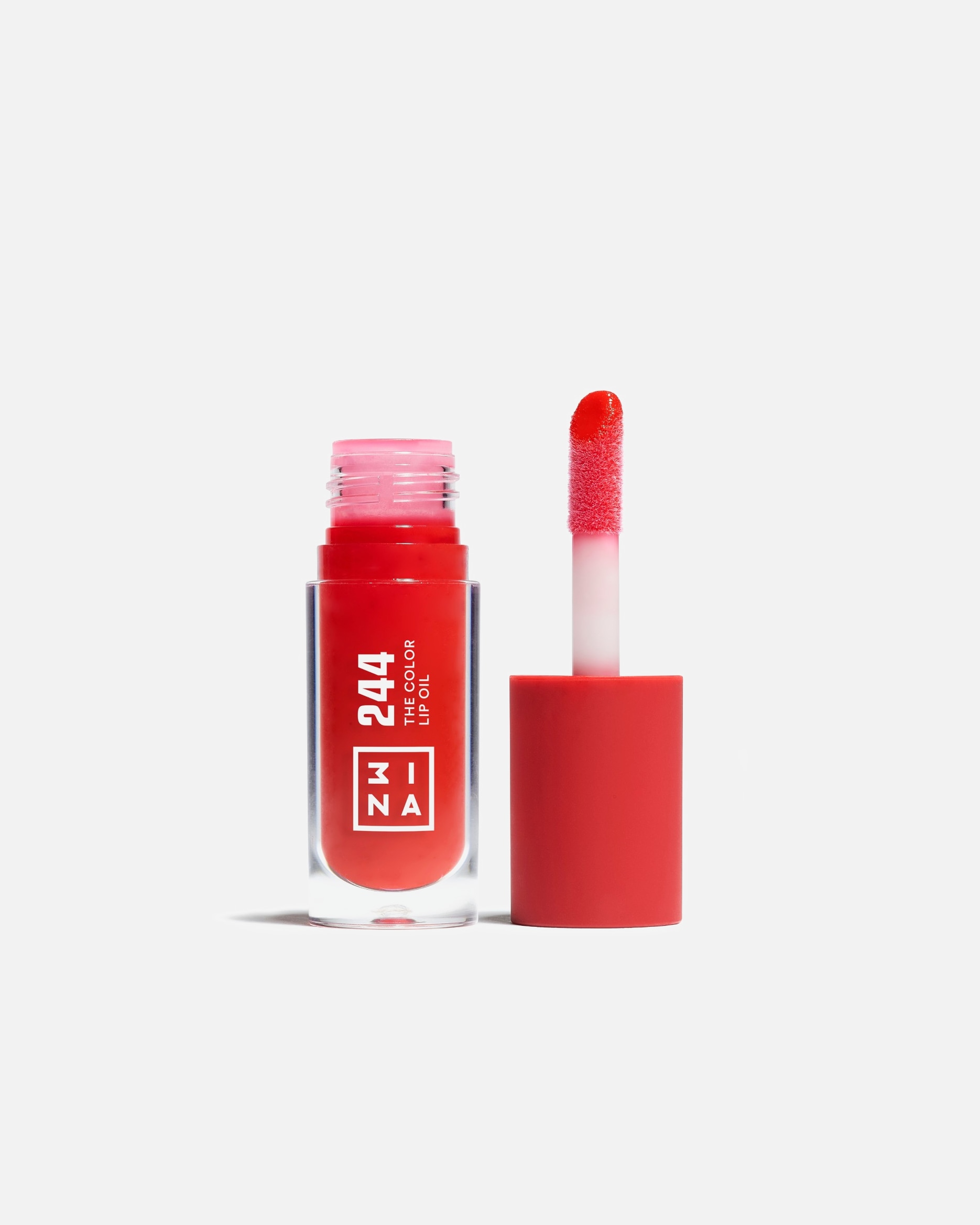 Lippenöl für Unisex 3INA The Color Lip Oil 137 244 - 244 RED