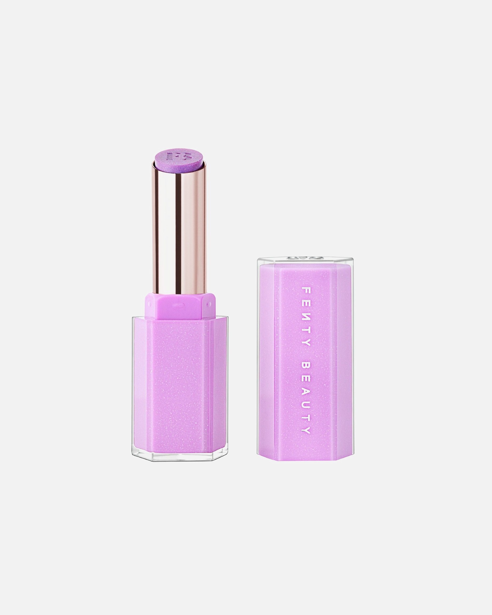 Lippenstift für Unisex Fenty Beauty Gloss Bomb Stix - Gloss Pailleté en Stick ICY AMETHY$T