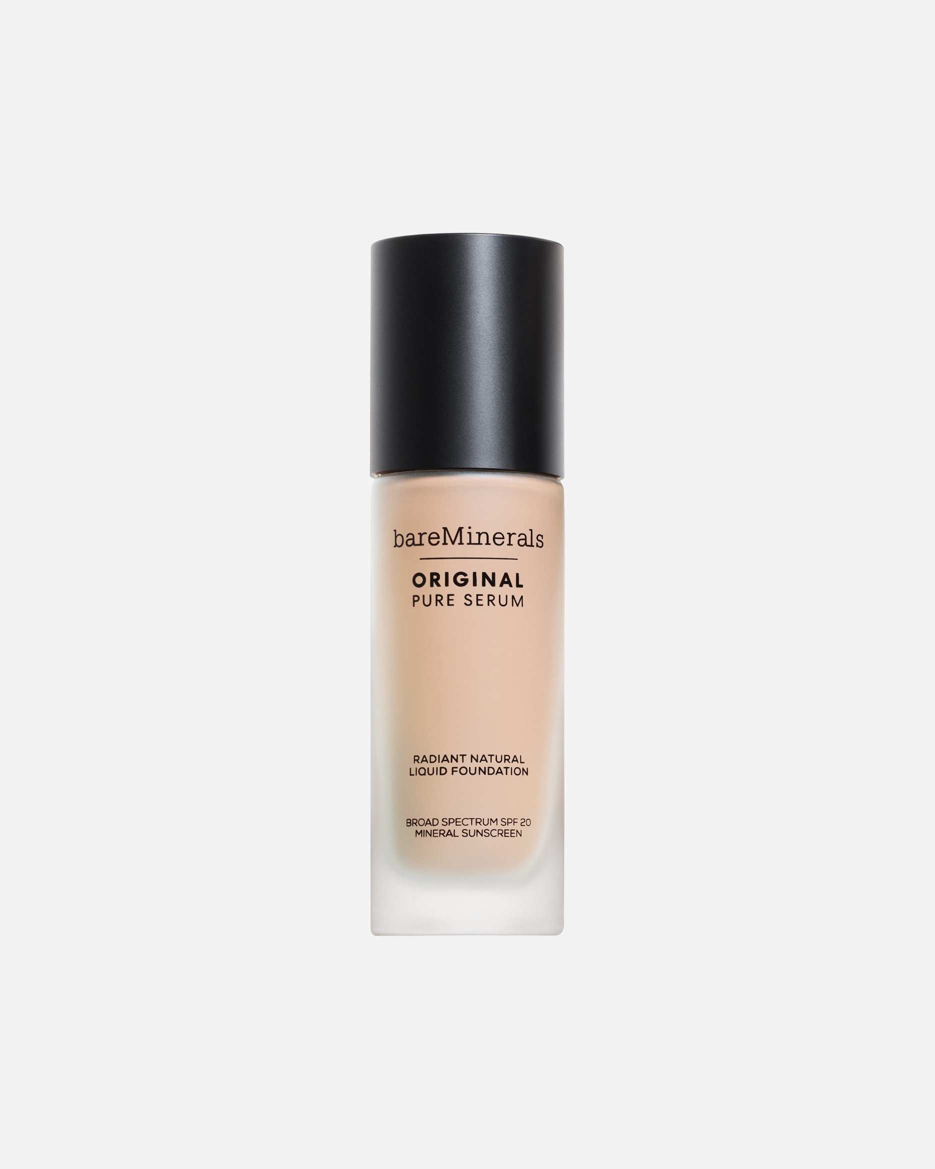 Foundation für Unisex bareMinerals Original Pure Serum Radiant Natural Liquid Mineral Spf 20 FAIR COOL 1