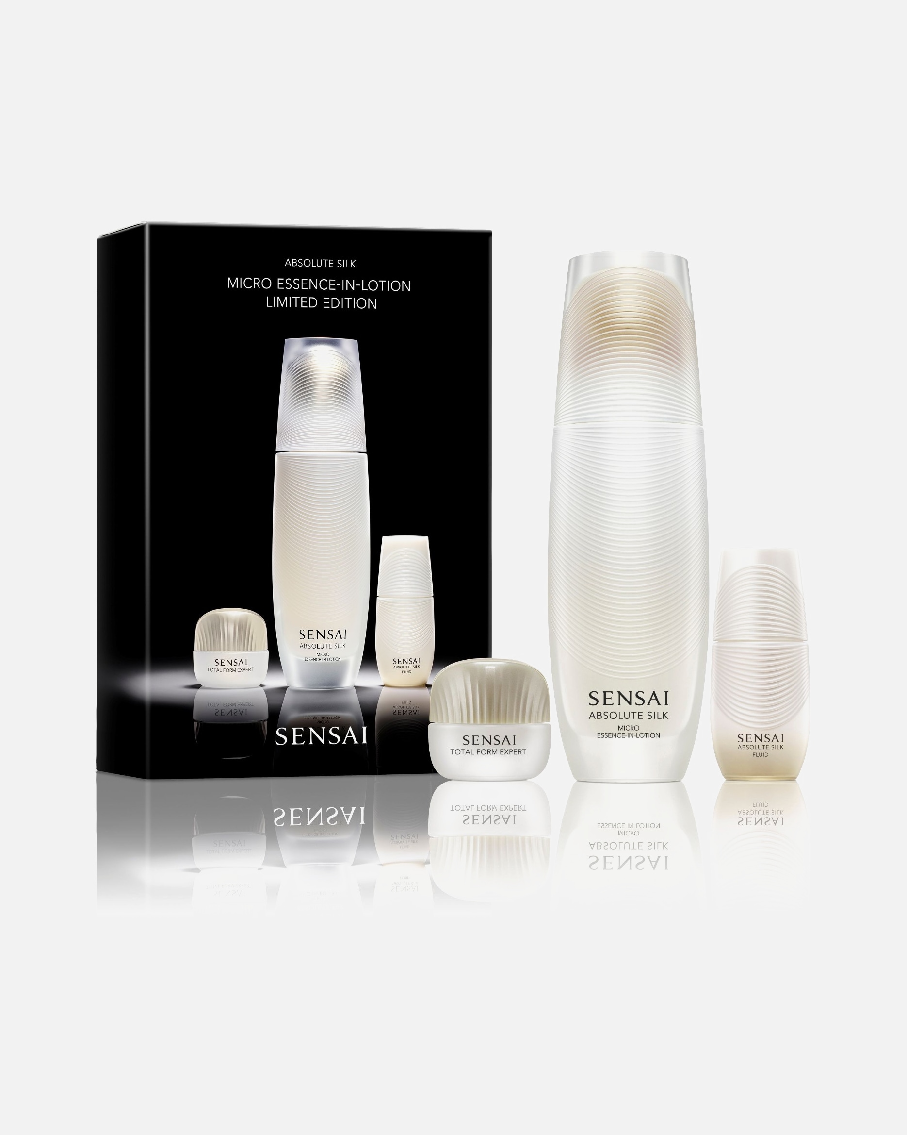 Coffret soin visage for UnisexeSENSAIAbsolute SilkMicro Essence-in-Lotion Set1 unité