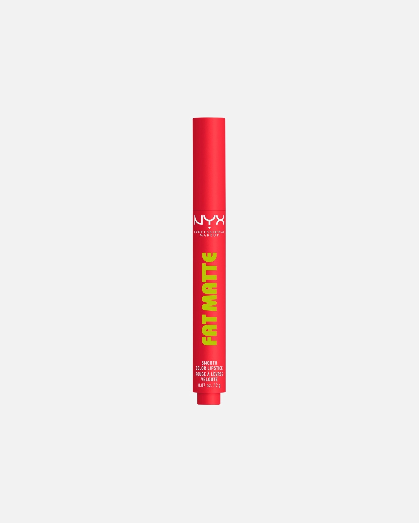 Lippenstift für Unisex NYX Professional Makeup Fat Matte Smooth 2 g
