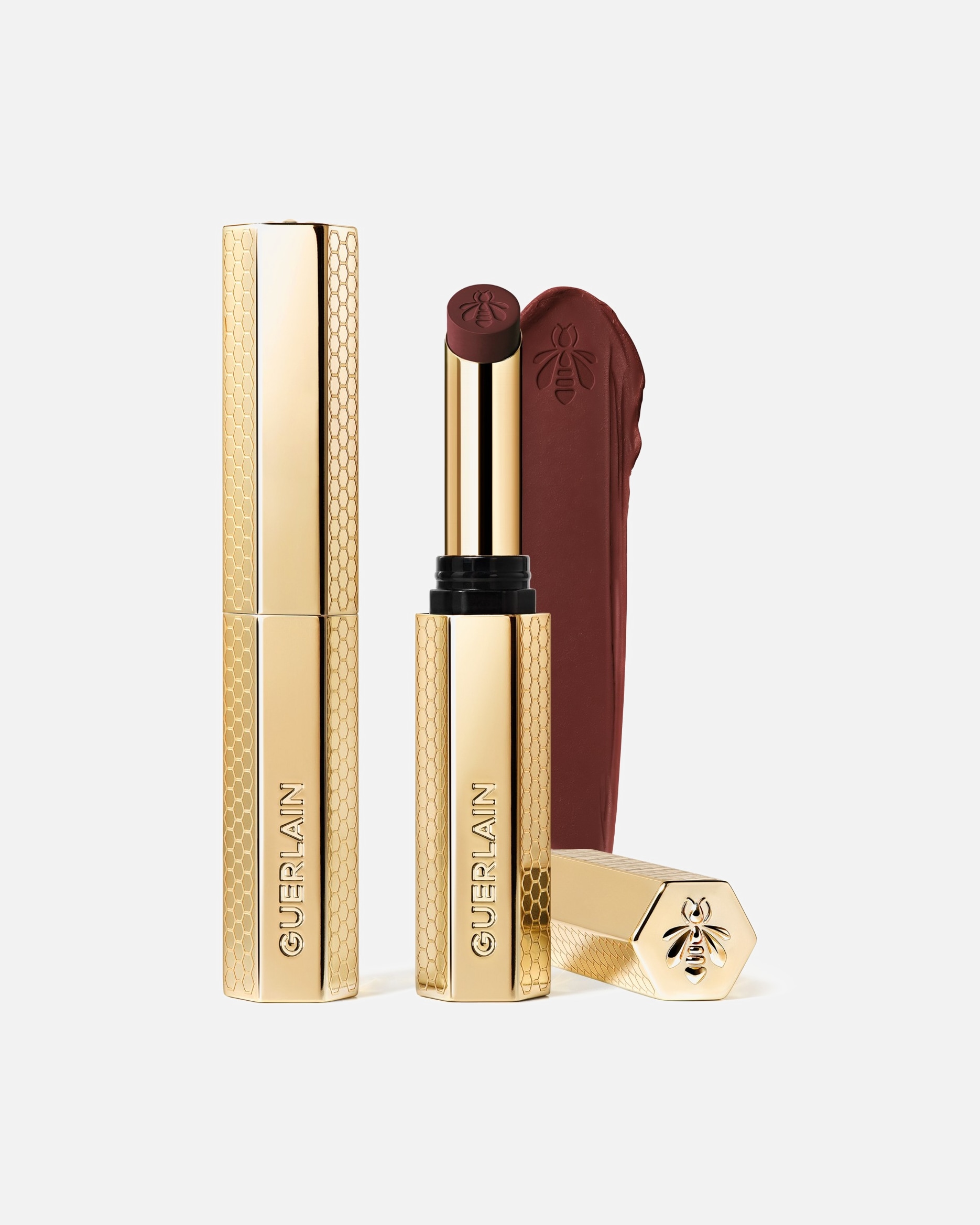 Baume à lèvres for UnisexeGuerlainKissKissLe Rouge à Lèvres Intense Au Miel - Rechargeable1.85 Grammes
