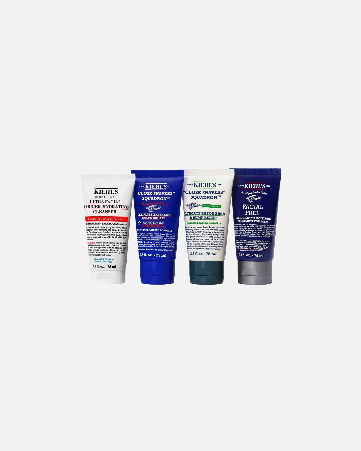Gesichtspflegeset für Männlich Kiehl’s Facial Fuel Men's Grooming Travel Set 1 Stück
