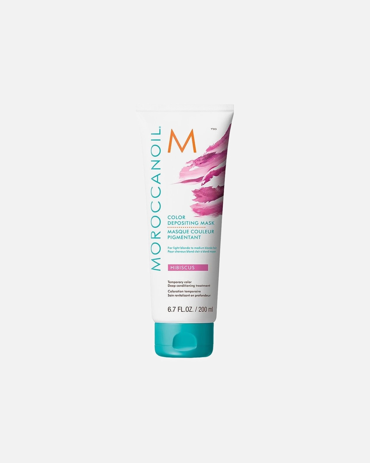Baume cheveux for UnisexeMoroccanoilMasque de dépôt de couleurHibiscus