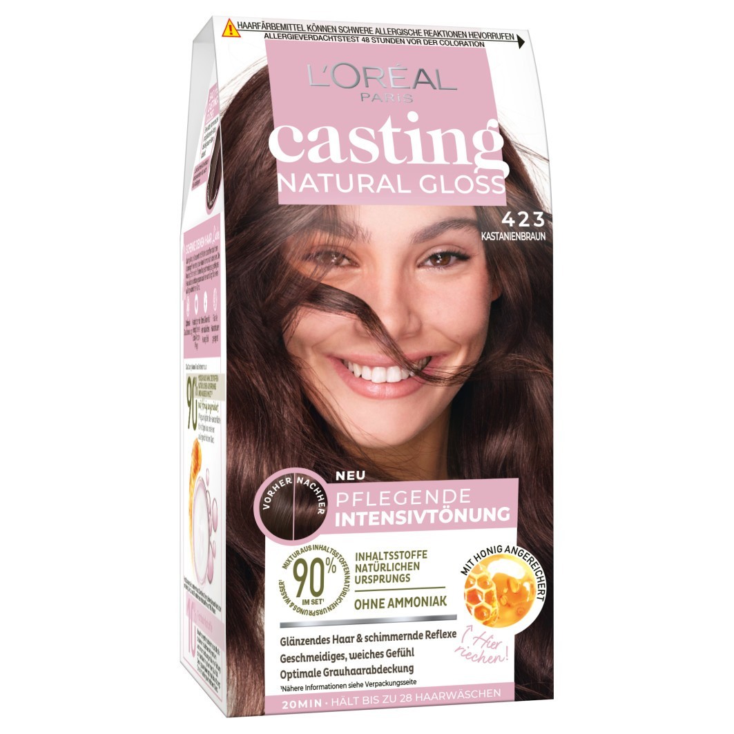 L'Oréal Paris Casting Creme Gloss Haarfarbe Ohne Ammoniak – 2er Pack | Für Erste Graue Haare & Natürlichen Glanz