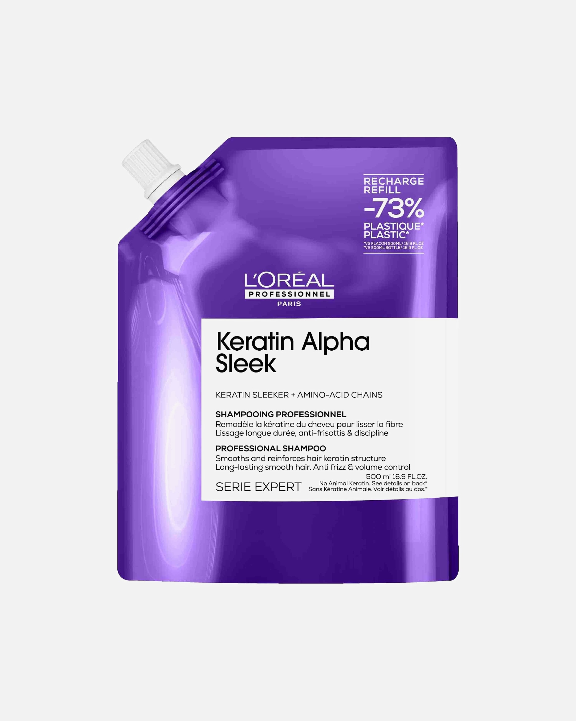 Shampooing for UnisexeL´Oréal Professionnel ParisSerie Expert Keratin Alpha Sleek500 ml