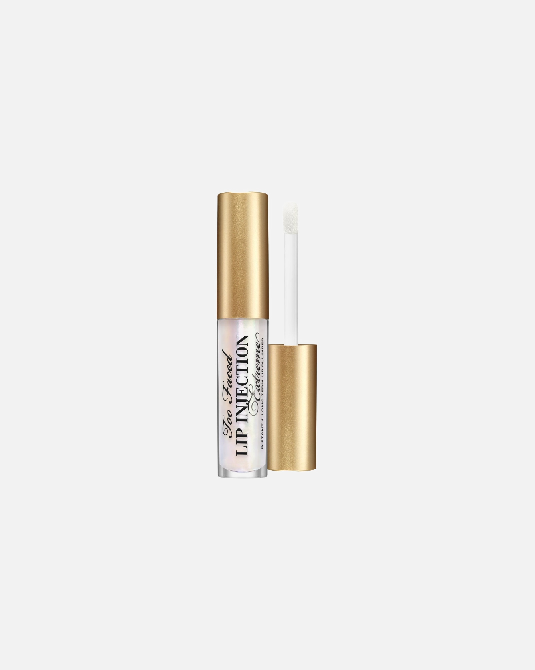 Lipgloss für Unisex Too Faced Mini's Lip Injection Extreme Travel Size Clear