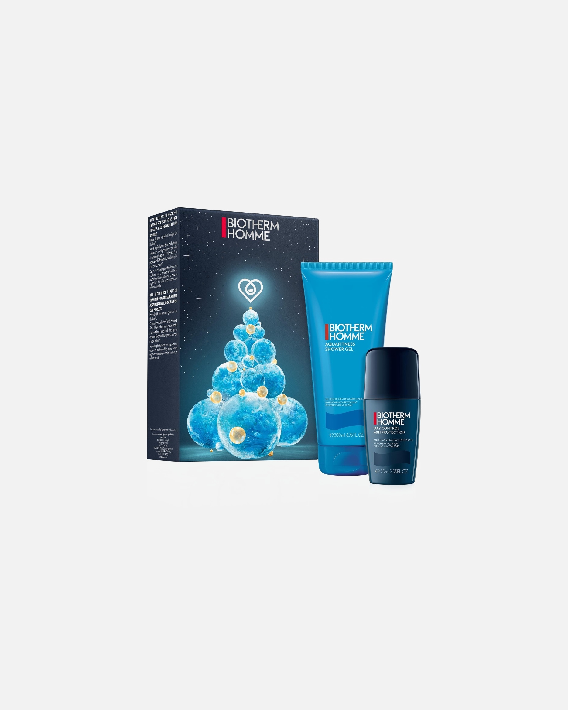 Körperpflegeset für Männlich Biotherm Homme Aquafitness Routine Set 1 Stück