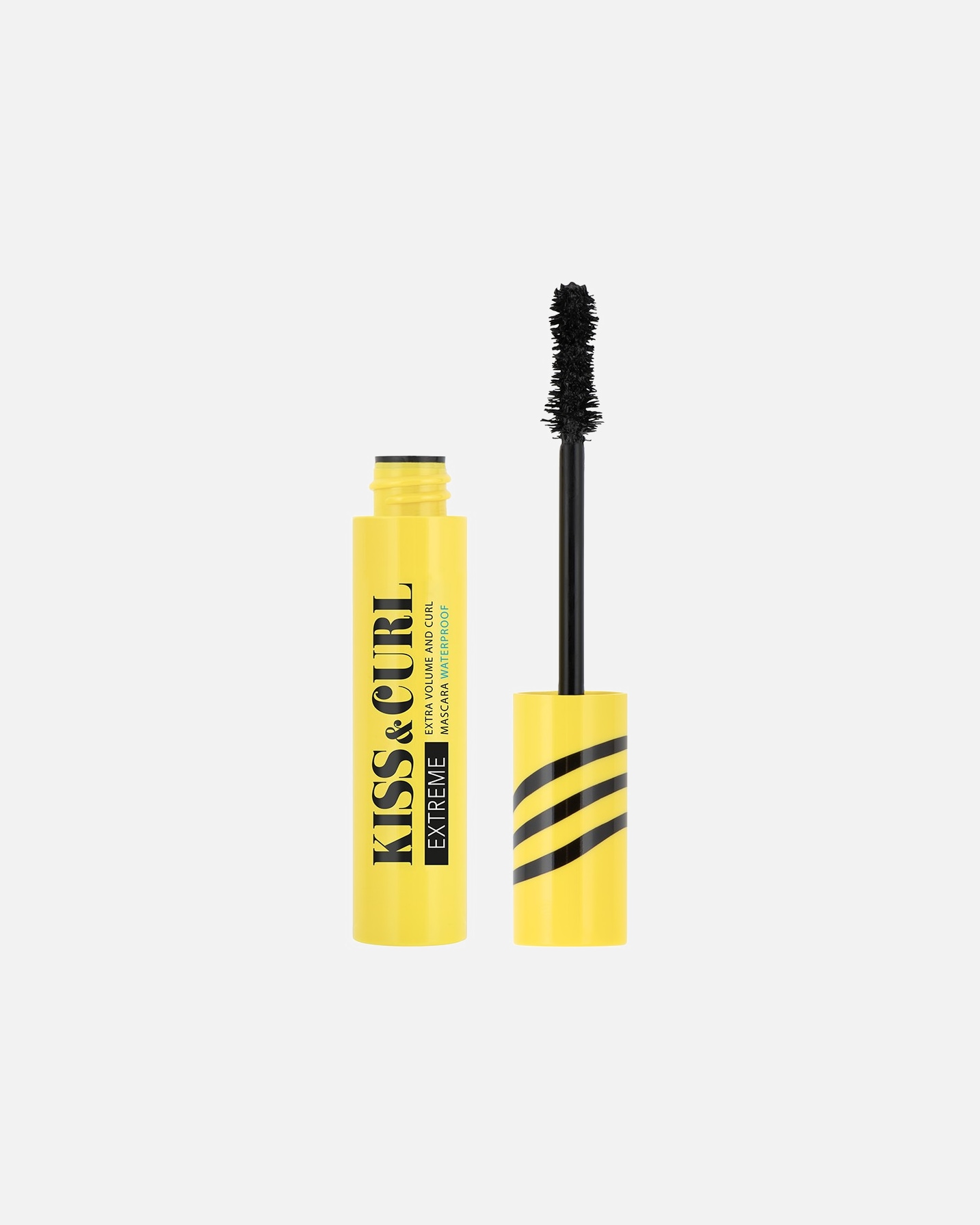 Mascara for UnisexeDouglas CollectionMake-UpKiss & Curl ExtremeBLACK WATERPROOF