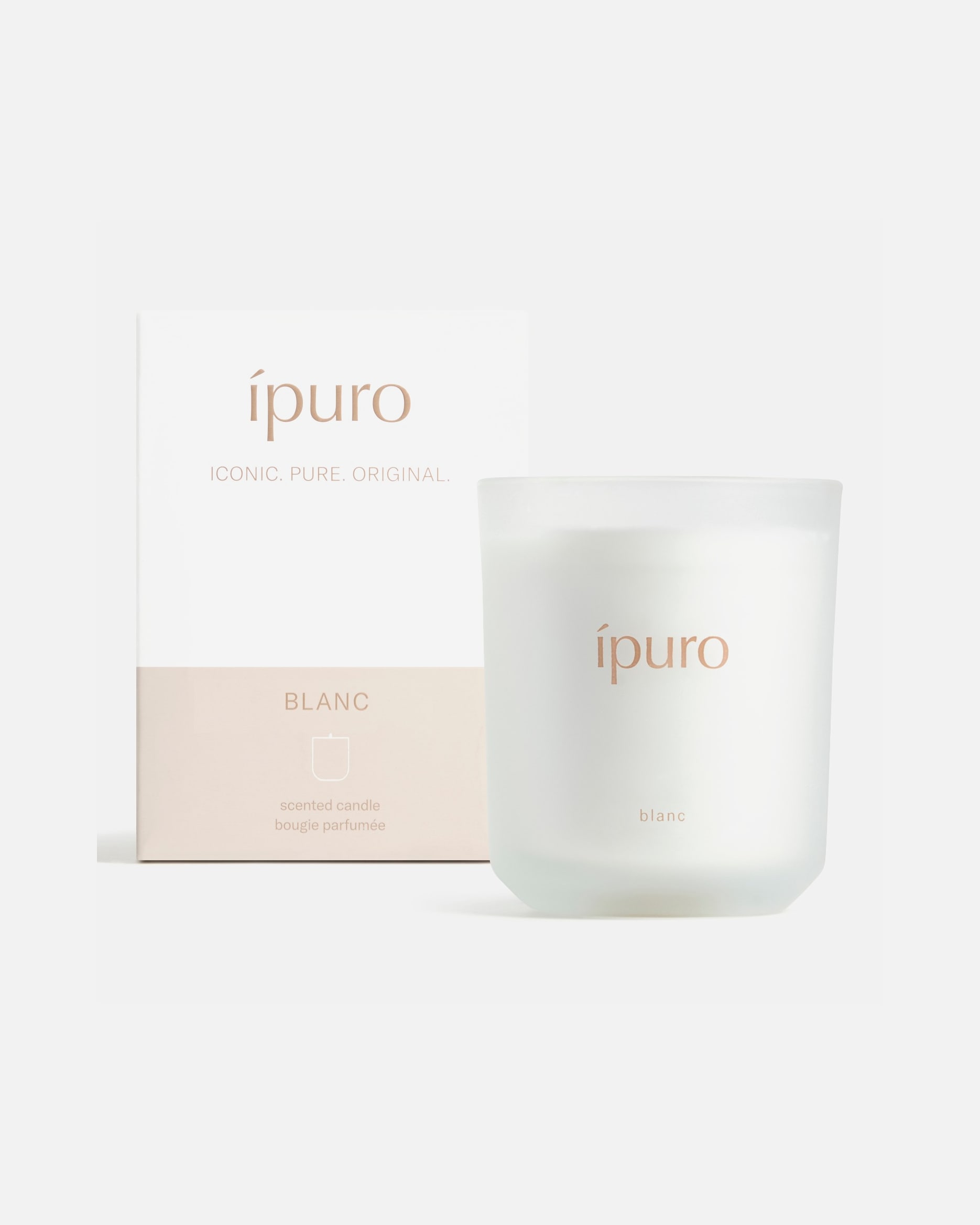 Kerze für Unisex ipuro Blanc 270 g