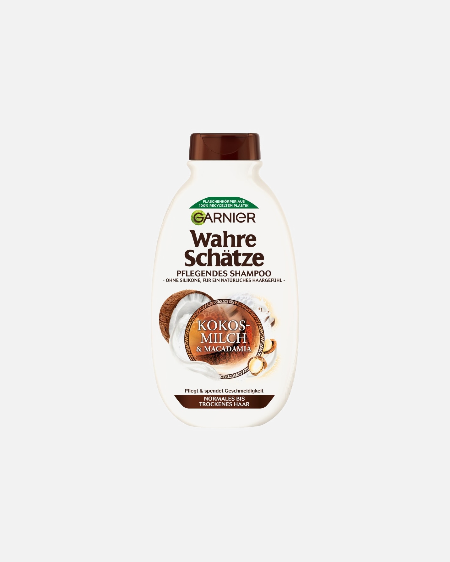 Shampoo für Unisex Garnier Wahre Schätze Kokosmilch & Macadamia 250 ml