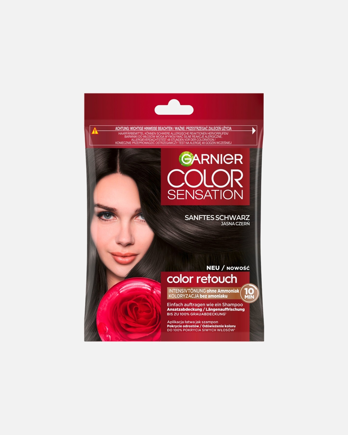 Teinture capillaire for FemmeGarnierColor Sensation Teinte intensiveSANFTES SCHWARZ