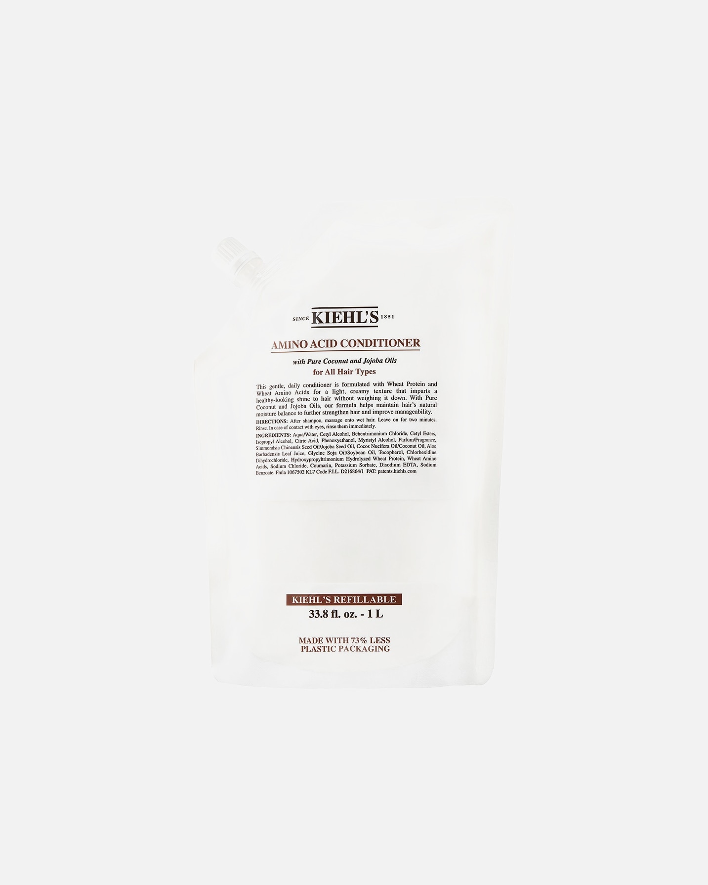 Conditioner für Unisex Kiehl’s Amino Acid 1000 ml - Refill