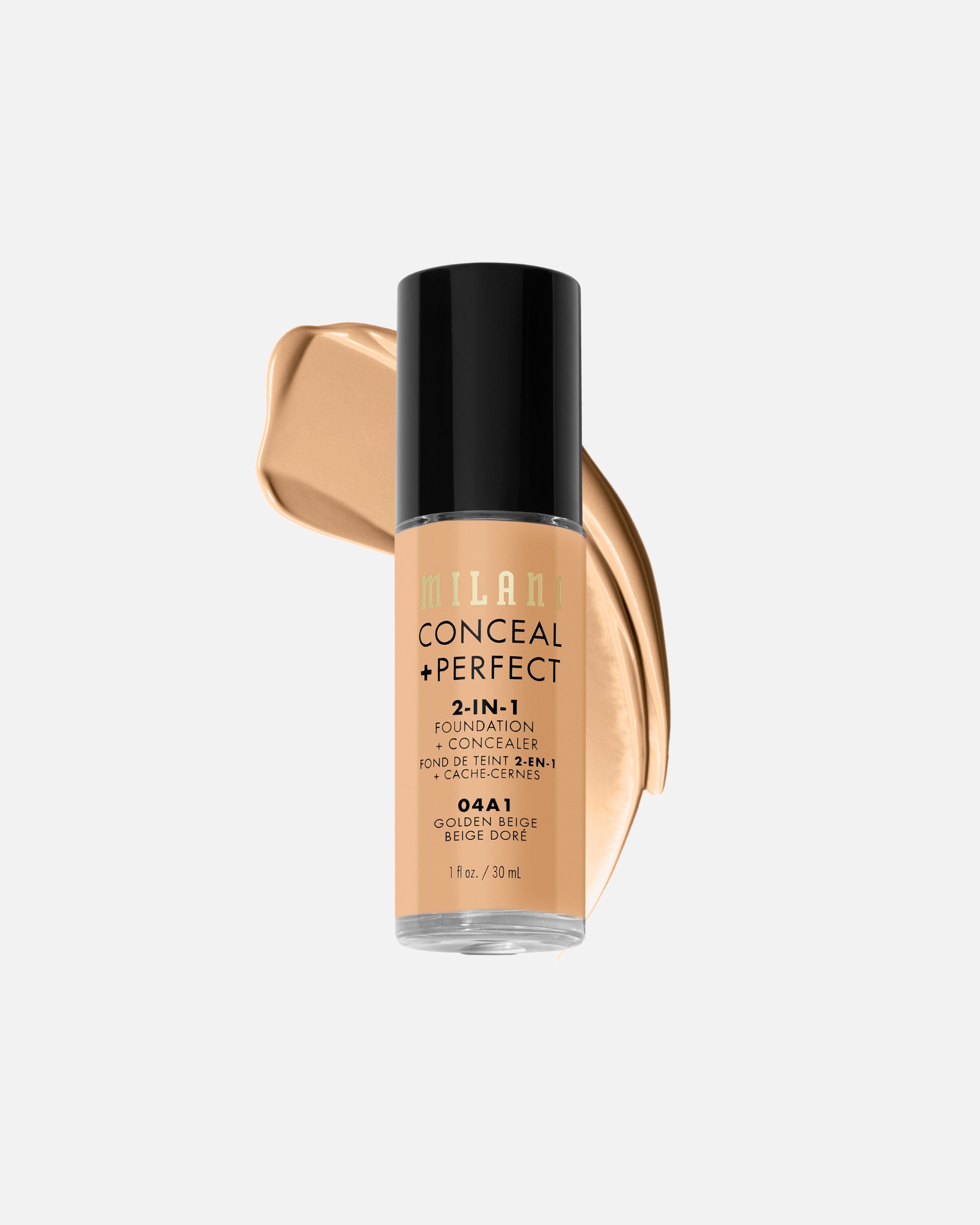 Foundation für Unisex Milani Conceal + Perfect 2in1 04A1 Golden Beige