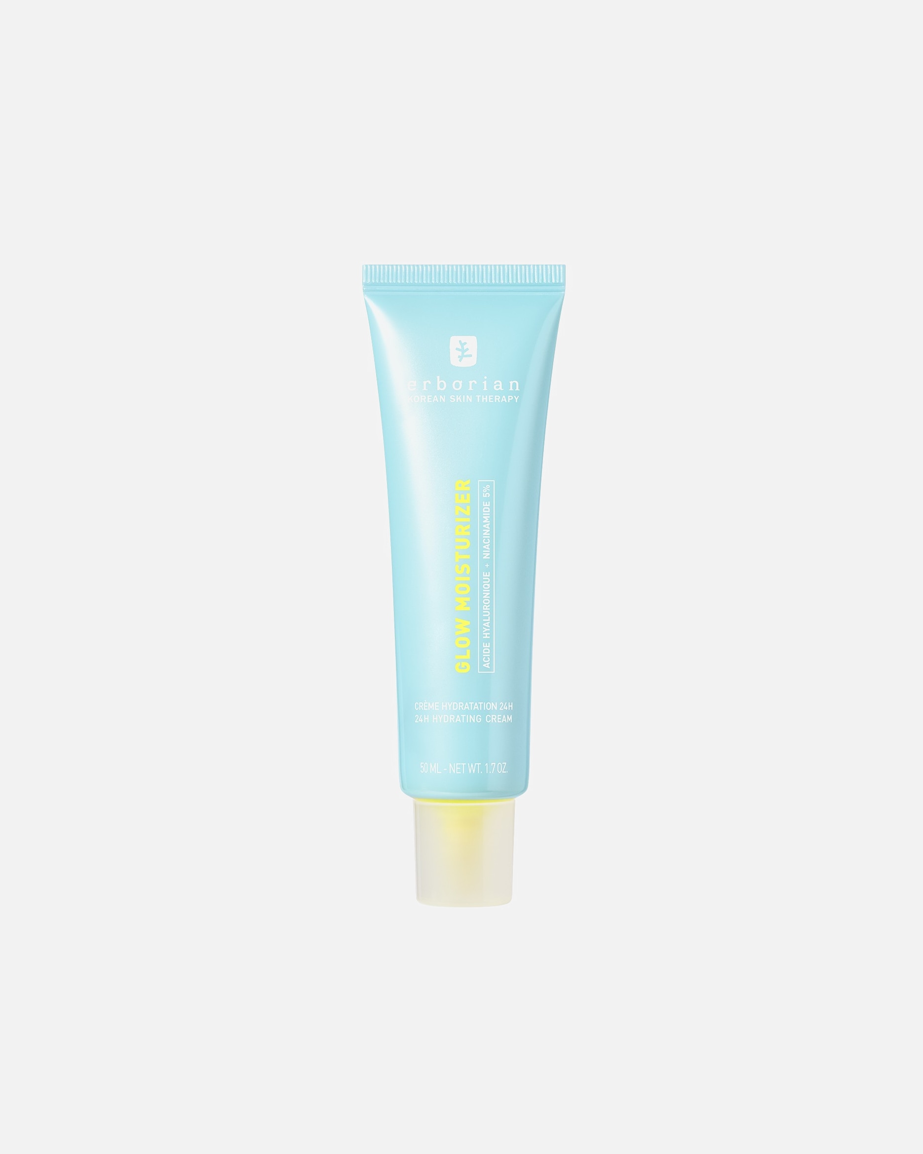 Tagescreme für Unisex ERBORIAN Glow Moisturizer 50 ml