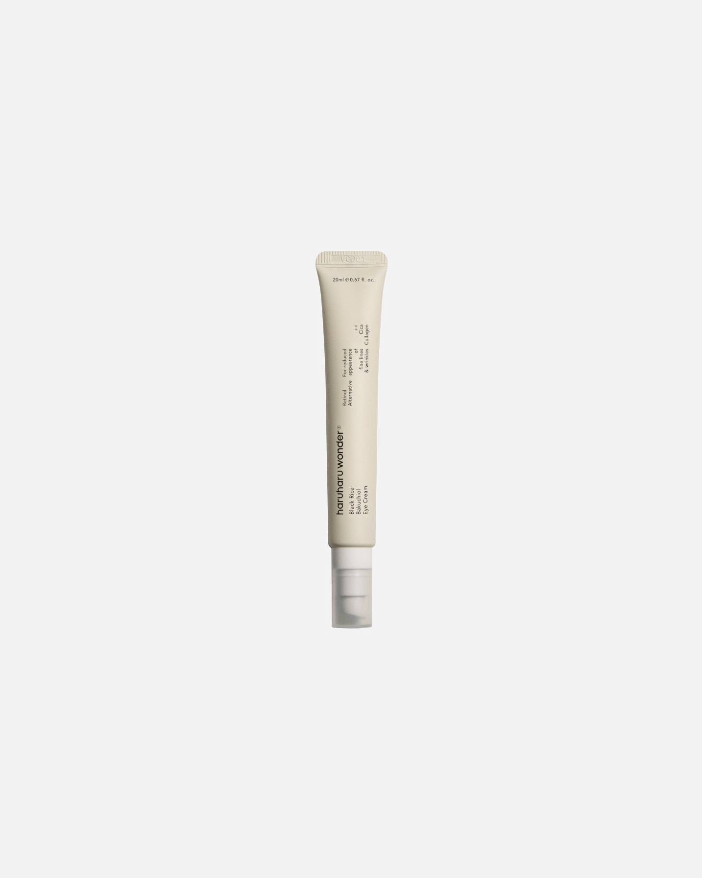 Nachtcreme für Unisex HaruHaru haruharu wonder Black Rice Bakuchiol Eye Cream 20ml 20 ml
