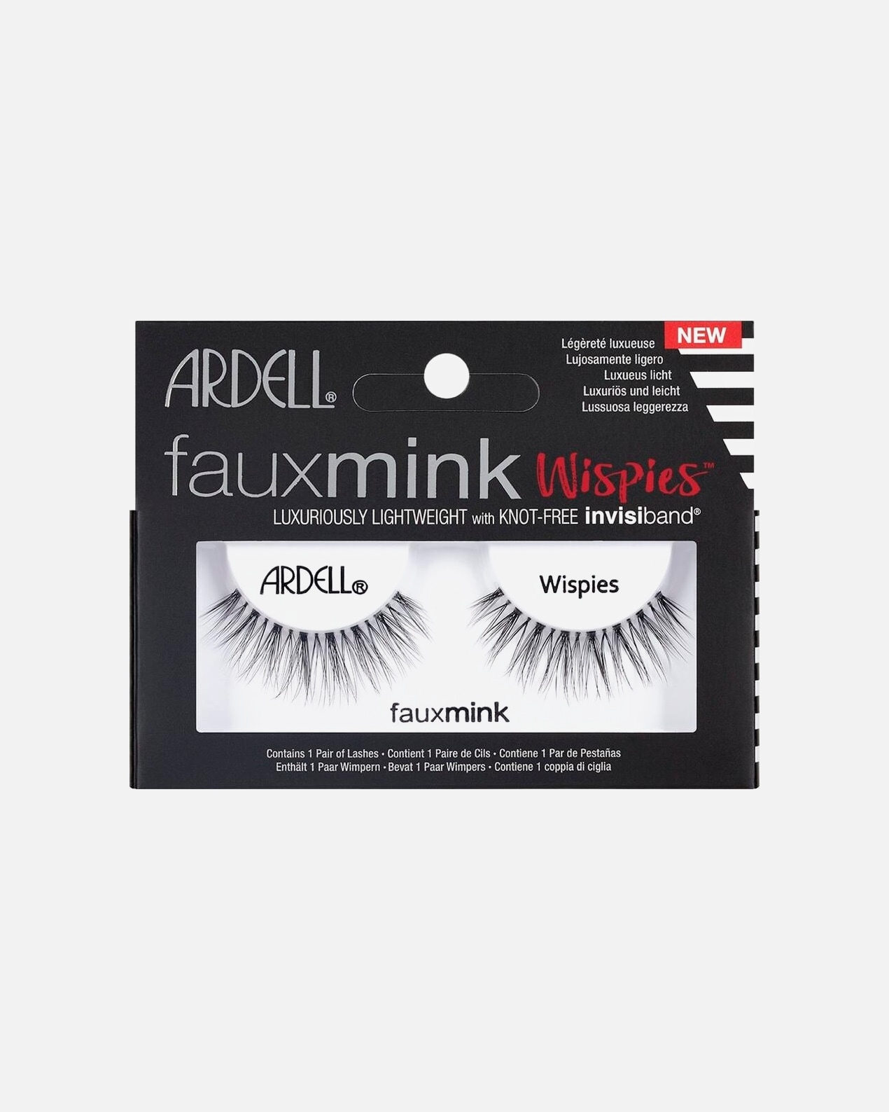 Faux-cils for UnisexeArdellWispiesFaux Mink Black2 pièce