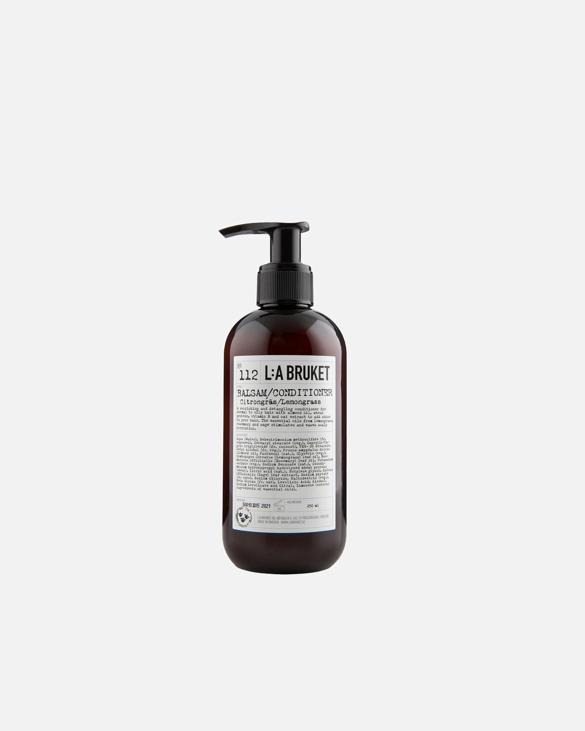 Shampooing for UnisexeL:A BRUKETNo. 112 Conditioner Lemongrass240 ml