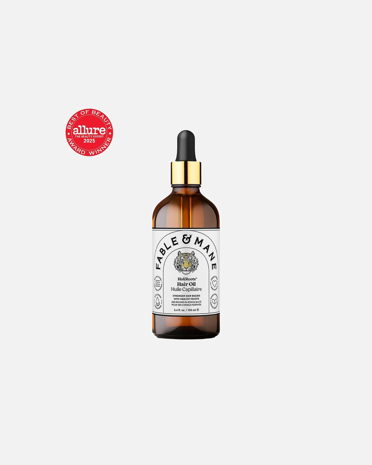 Huile cheveux for UnisexeFable & ManeHoliRoots™Huile de houx100 ml