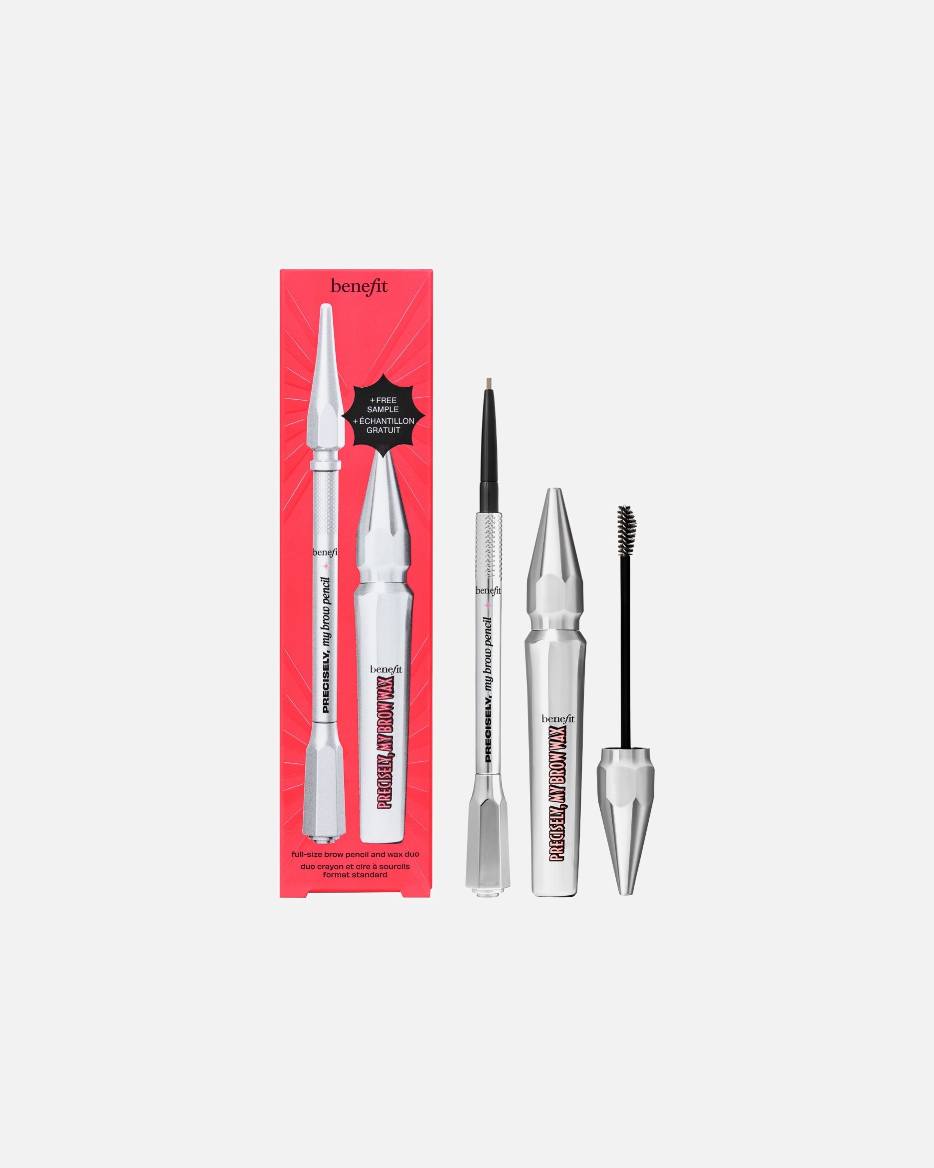 Augenbrauen Make-up Set für Unisex Benefit Brow Collection Precisely, Power Up Shade 4 - Augenbrauen Set 1 Stück