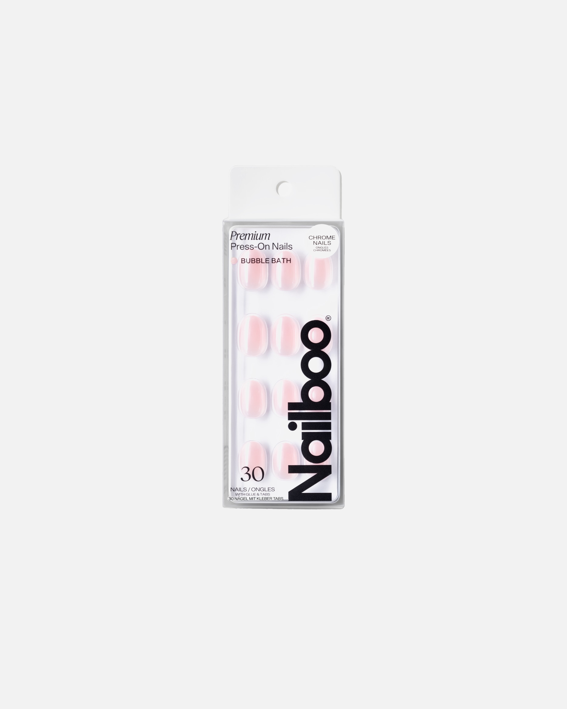 Kunstnägel für Unisex Nailboo Default Brand Line Premium Press-On BUBBLE BATH