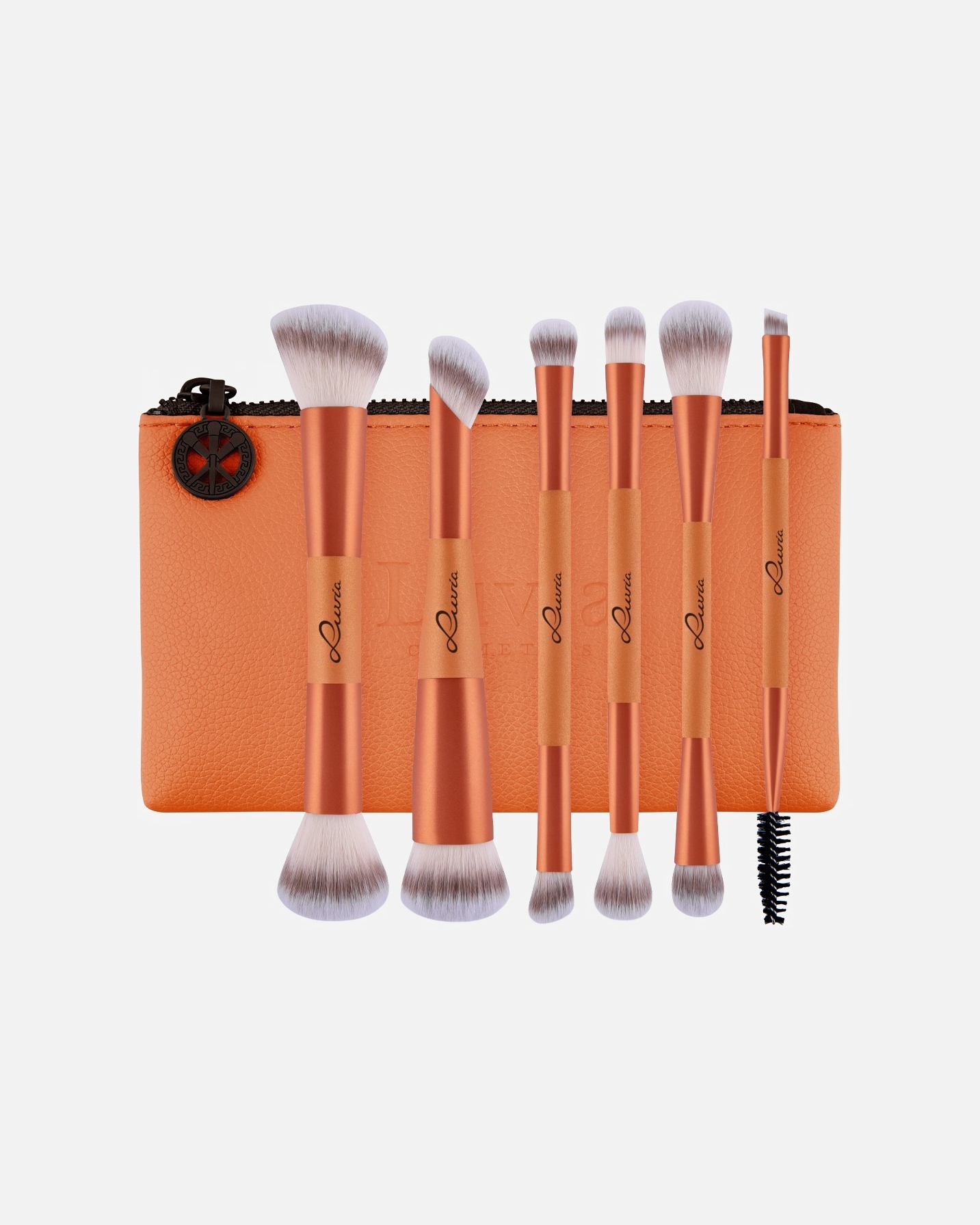 Pinselset für Unisex Luvia Duo Voyage - Sunset Crush 1 Stück