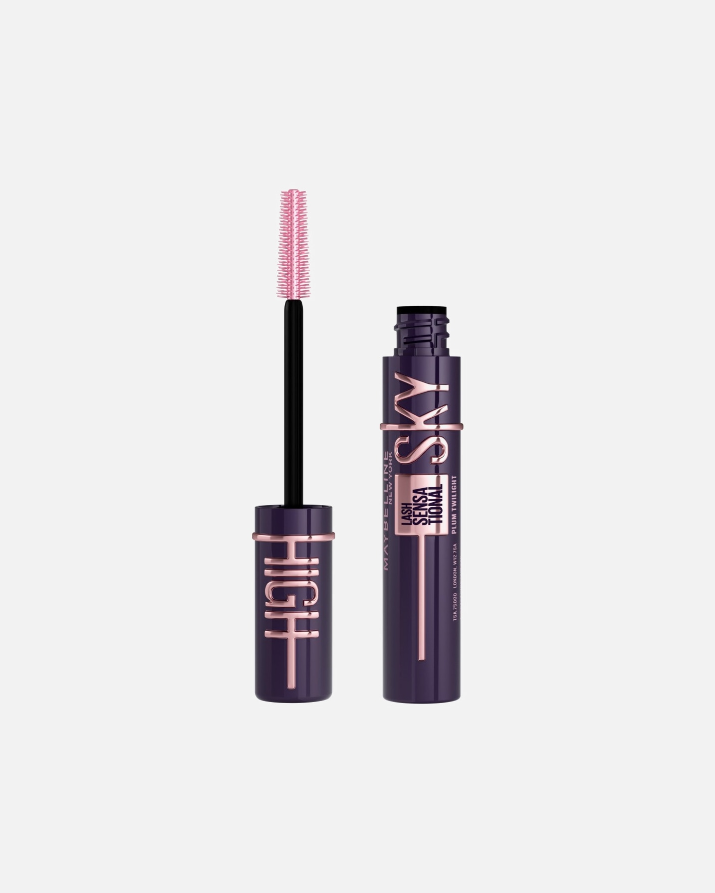 Mascara für Unisex Maybelline Lash Sensational Sky High Cherry Sky - dunkelviolett