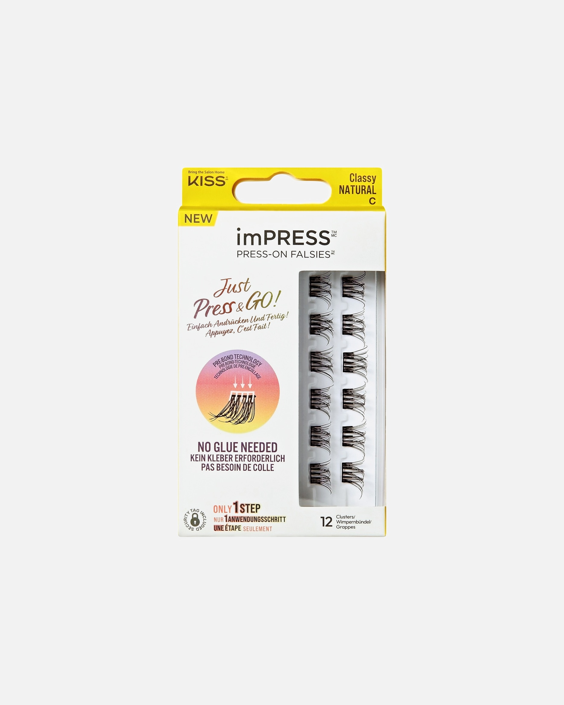 Faux-cils for UnisexeKISSimPRESS Single 011 unité