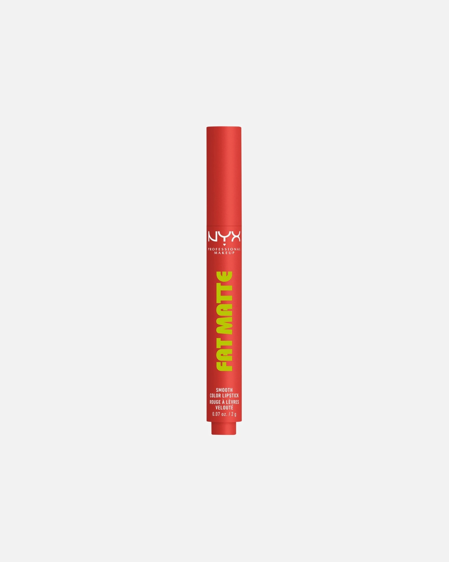 Lippenstift für Unisex NYX Professional Makeup Fat Matte Smooth 2 g