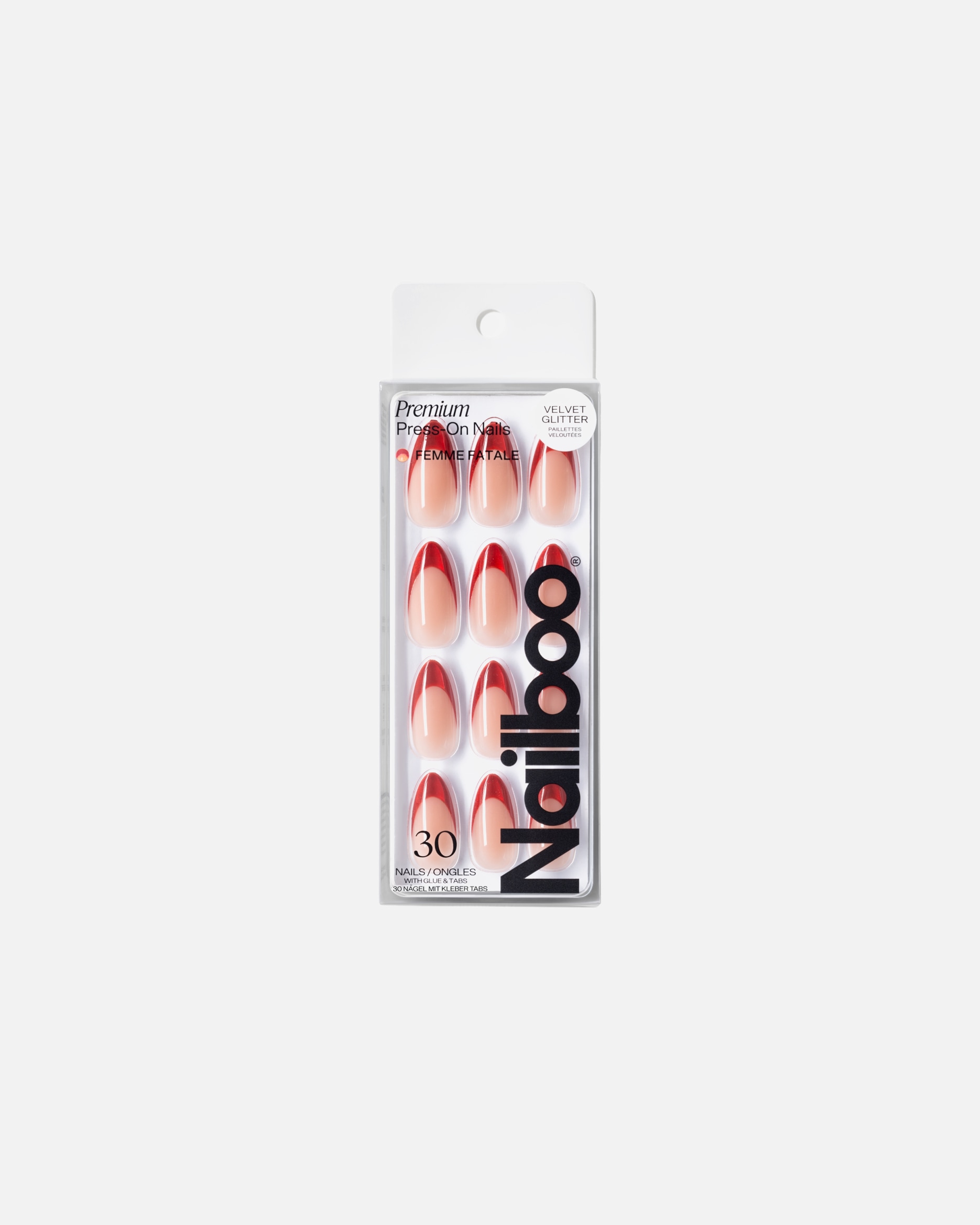 Kunstnägel für Unisex Nailboo Default Brand Line Premium Press-On FEMME FATALE