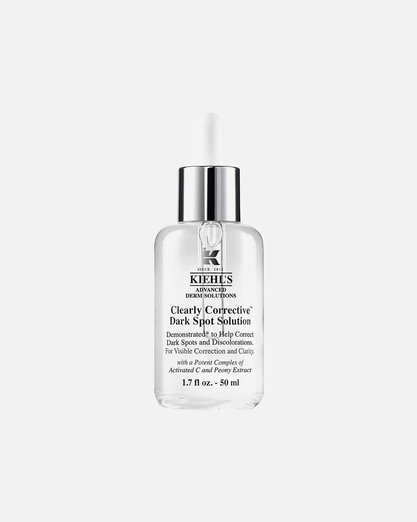 Glow Serum für Unisex Kiehl’s Clearly Corrective Dark Spot Solution 50 ml