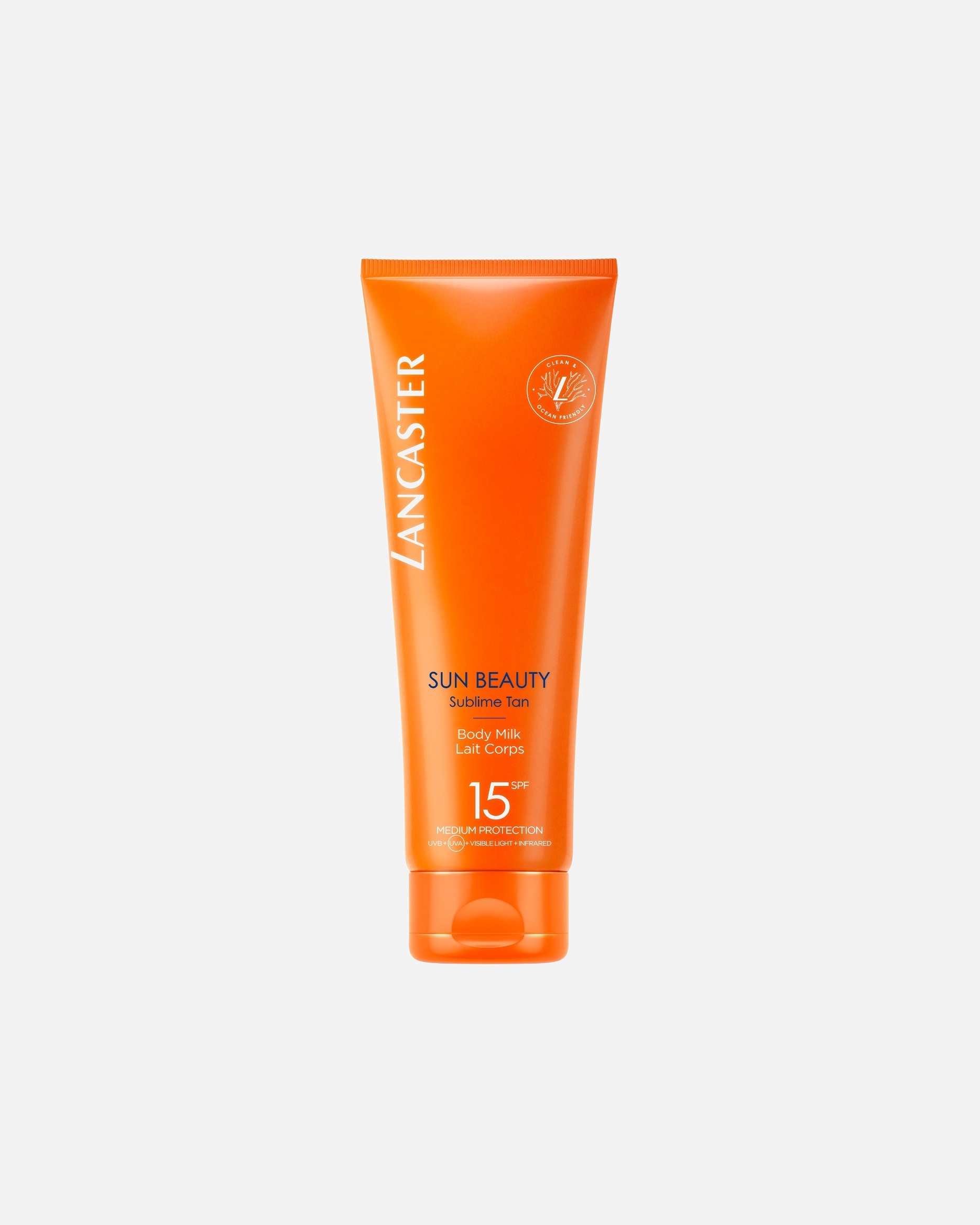 Sonnencreme für Unisex Lancaster Sun Care Sun Beauty Sublime Tan Body Milk SPF 15 250 ml