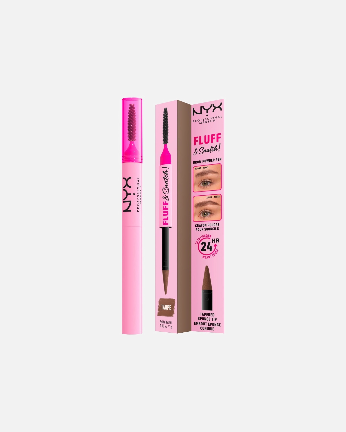 Crayon à sourcils for UnisexeNYX Professional MakeupFluff & SnatchTAUPE