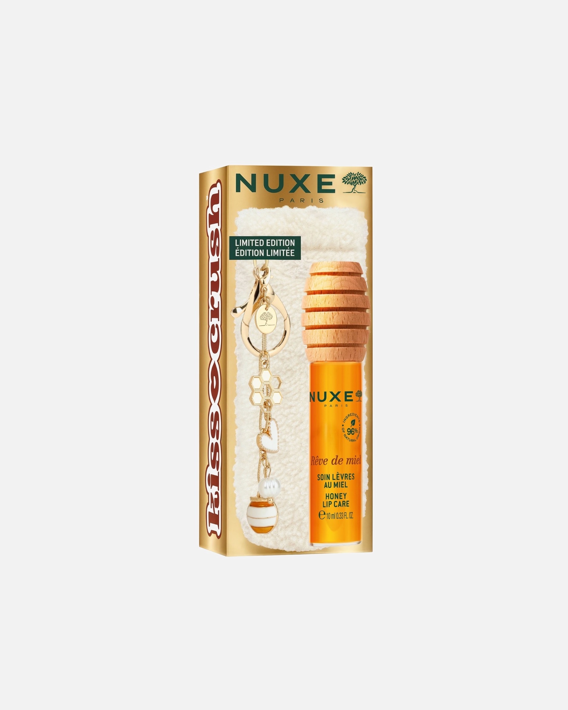 Baume à lèvres for UnisexeNUXEReve De Miel®Soin Lèvres au Miel avec étui & charms10 ml