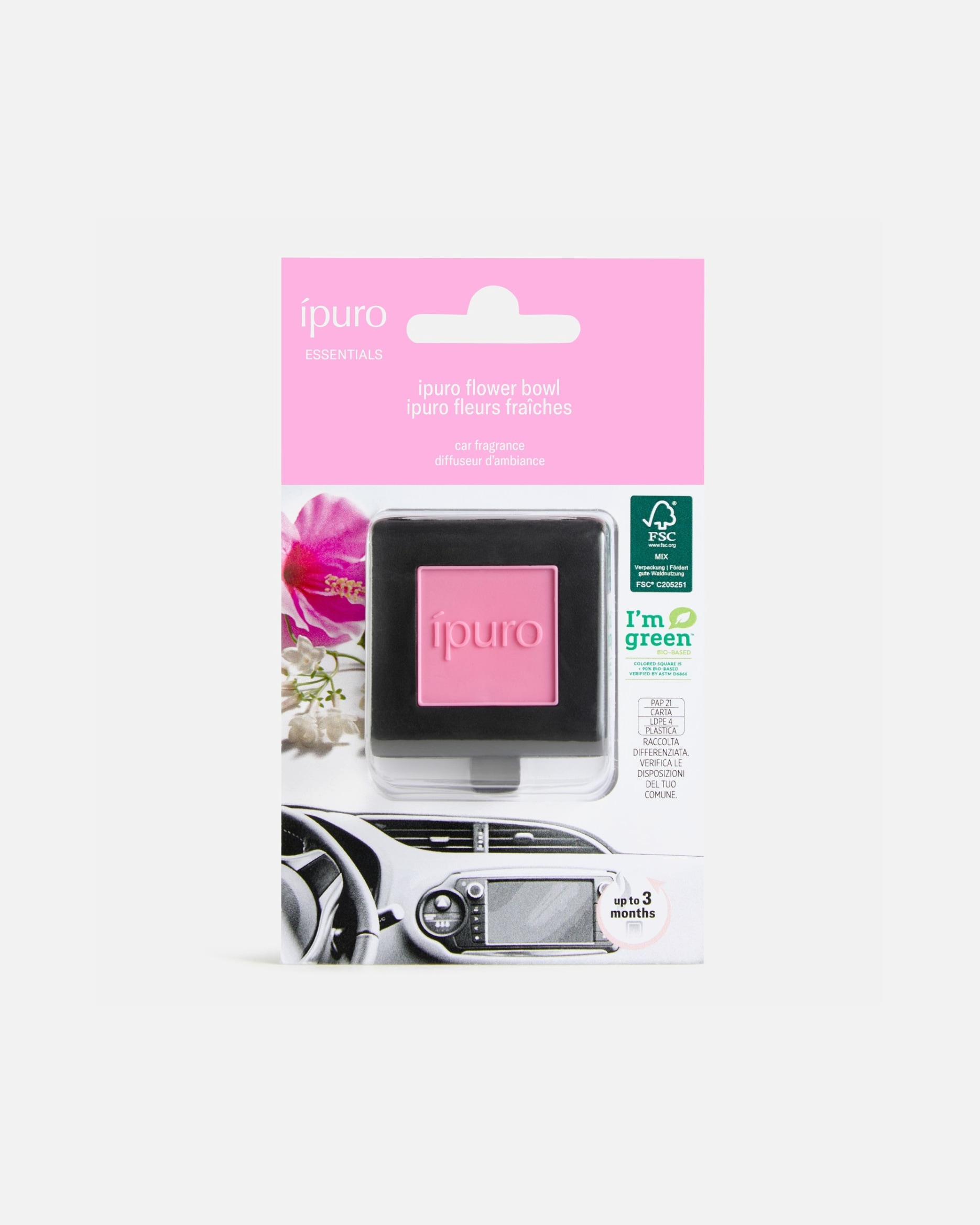 Autoduft für Unisex ipuro Flower Bowl 1 Stück
