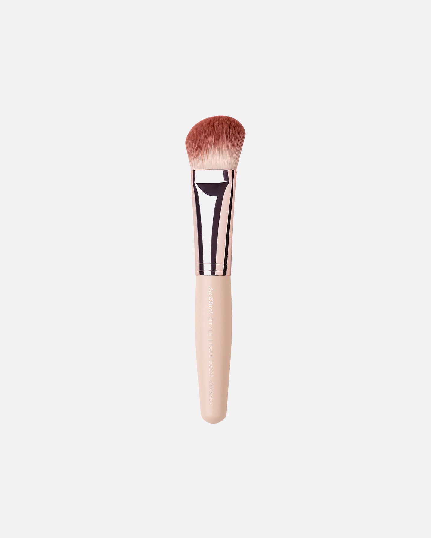 Puderpinsel für Unisex Da Vinci Style Rougepinsel schräg 1 Stück