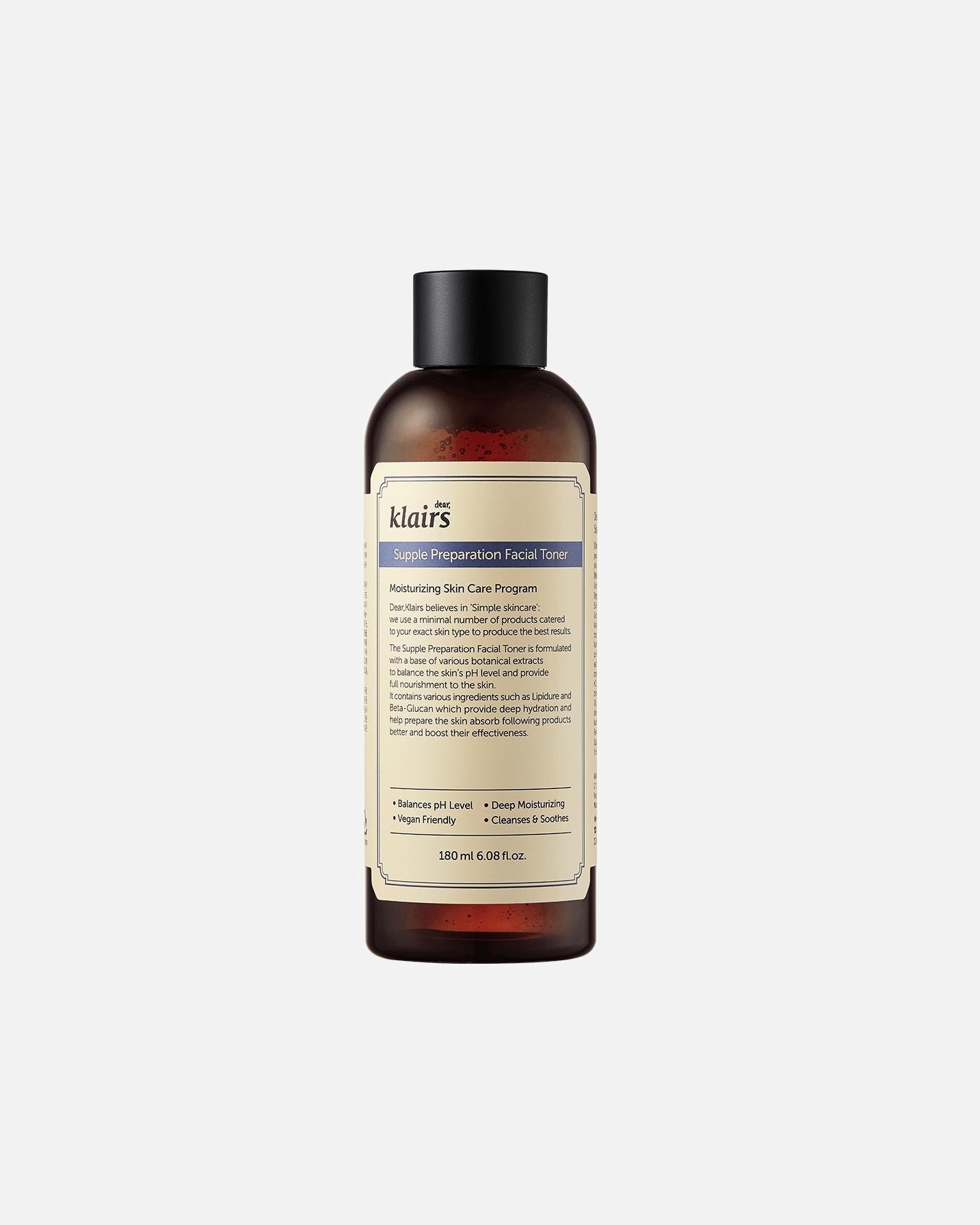 Gesichtstoner für Unisex Klairs SUPPLE PREPARATION Gesichtswasser 180 ml