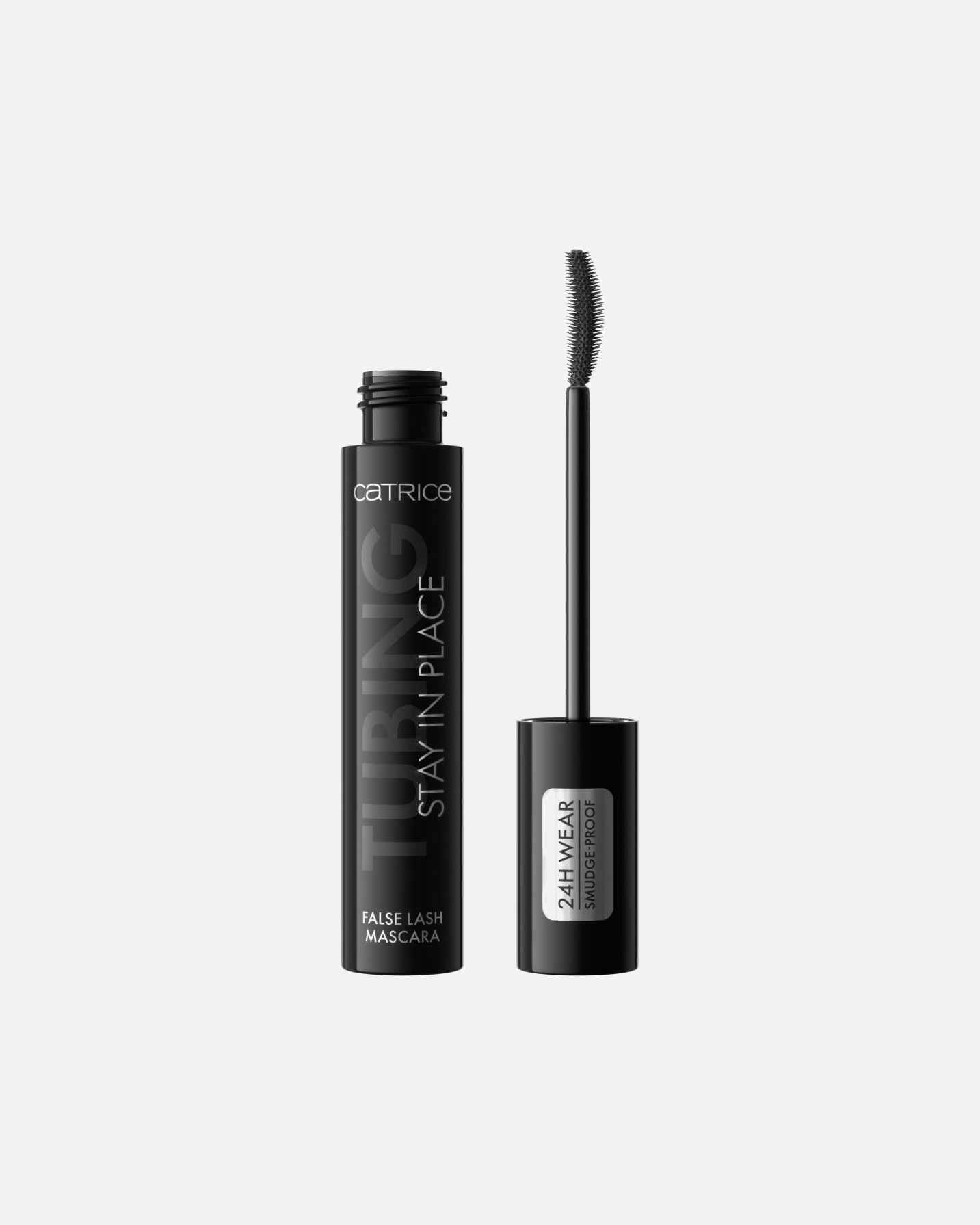Mascara for UnisexeCatriceTUBING Stay In Place False Lash010 - NO PANDA BLACK