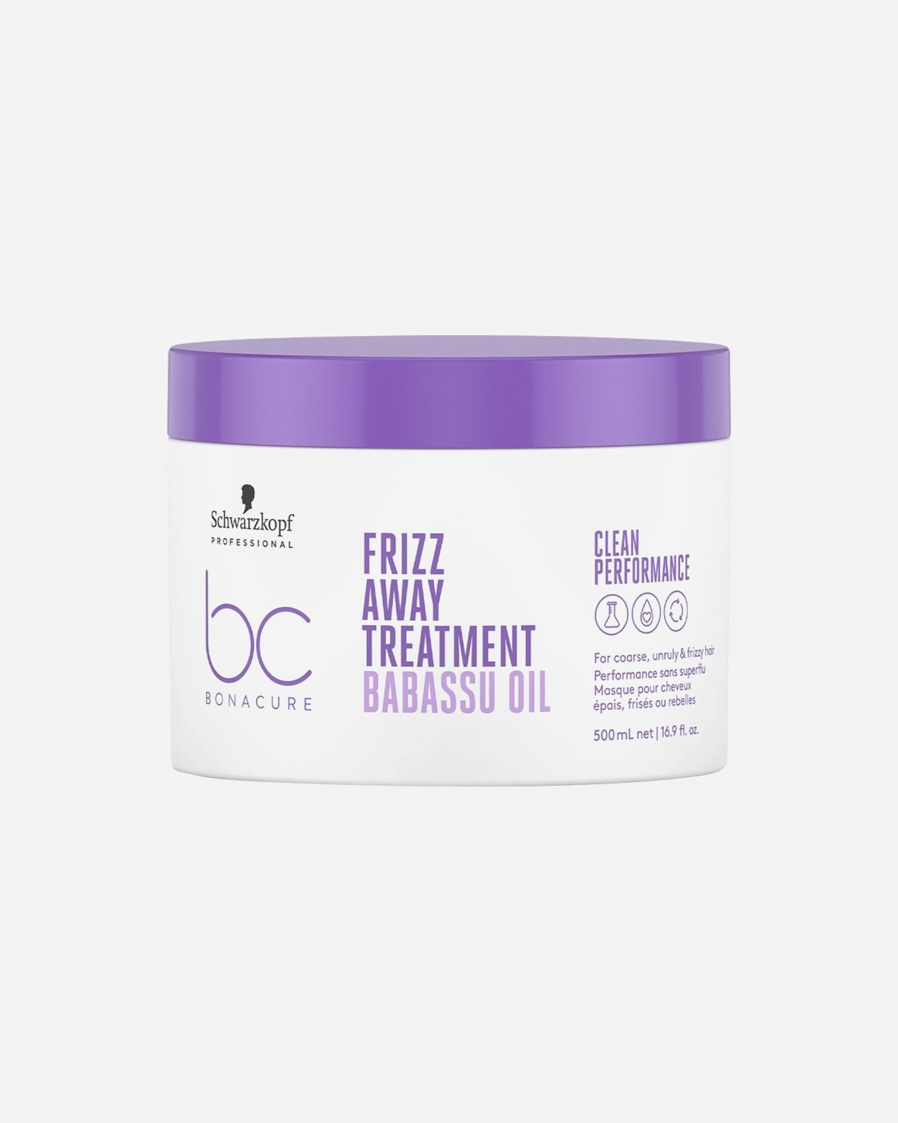 Haarkur für Unisex Schwarzkopf Professional BC BONACURE Frizz Away Frizz Away Treatment 500 ml
