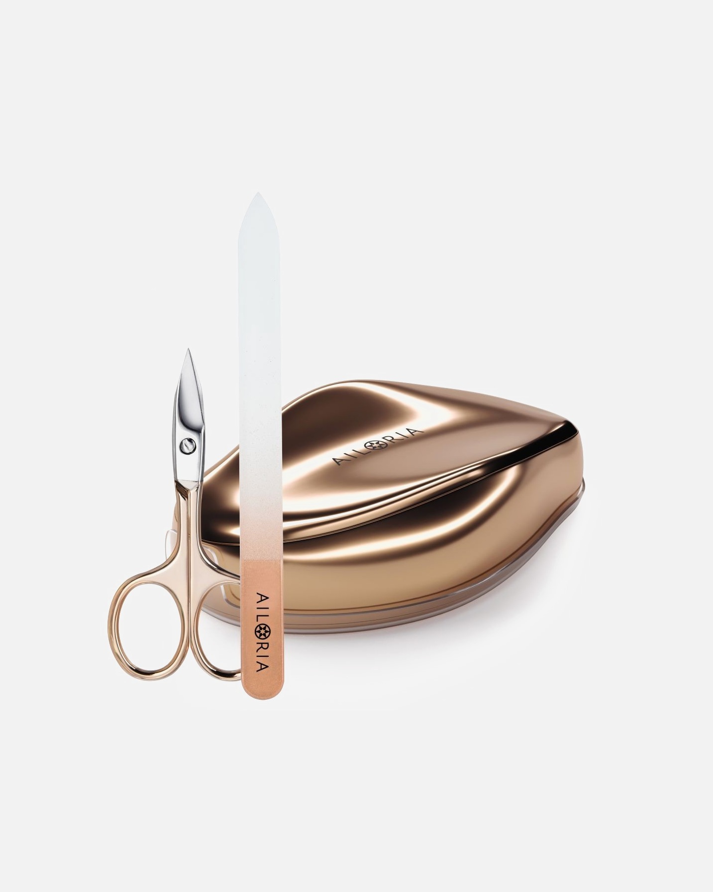 Hornhautentferner für Unisex Ailoria Doucette PRO SET Fuß Hornhautentferner Set sunset