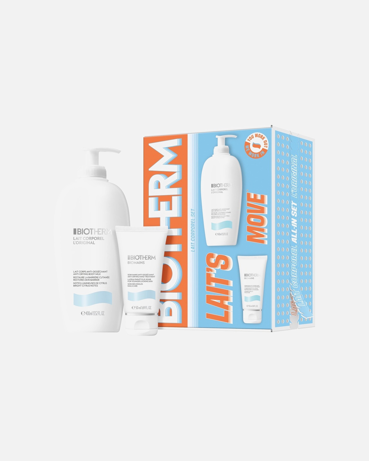 Coffret soin corps for UnisexeBiothermLait Corporel1 unité