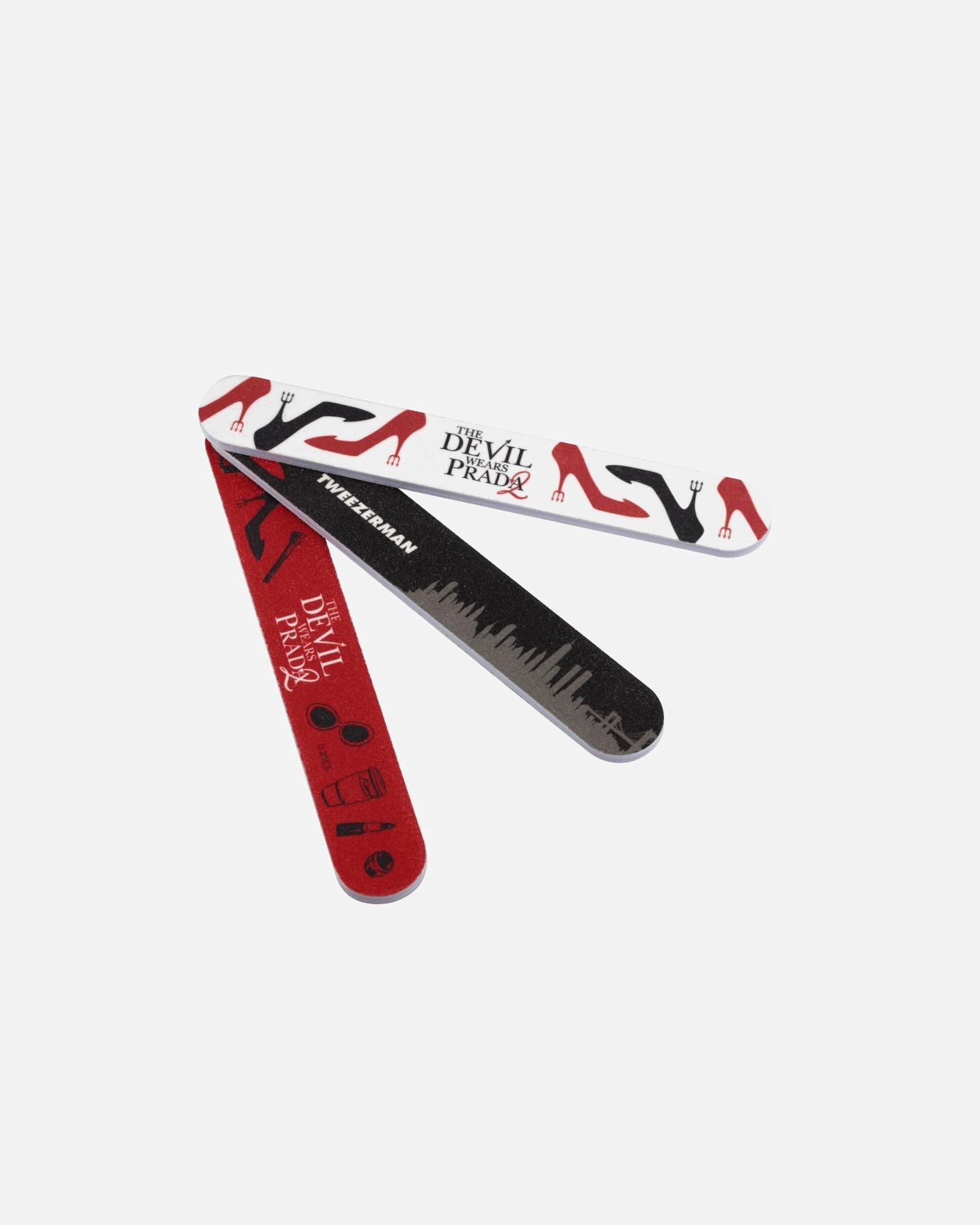 Nagelfeile für Unisex Tweezerman The Devil Wears Prada 2 Nail File Set 1 Stück