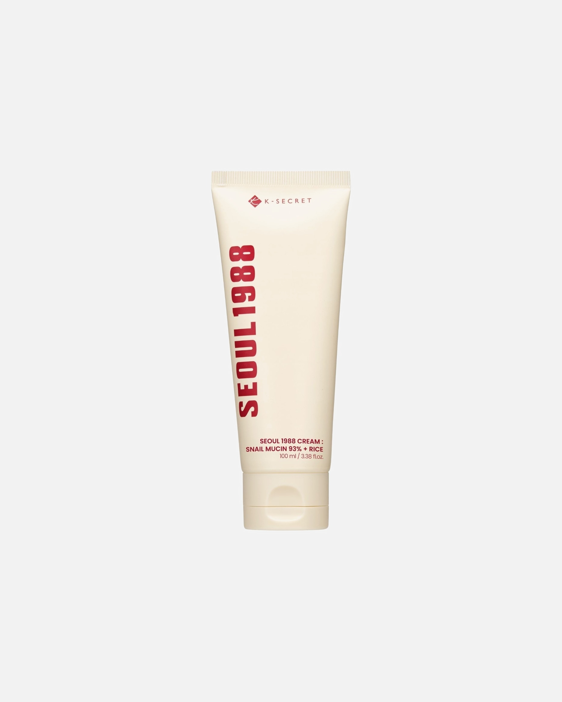 Crème visage for UnisexeK-SECRETSEOUL 1988 Cream : Snail Mucin 93% + Rice100 ml