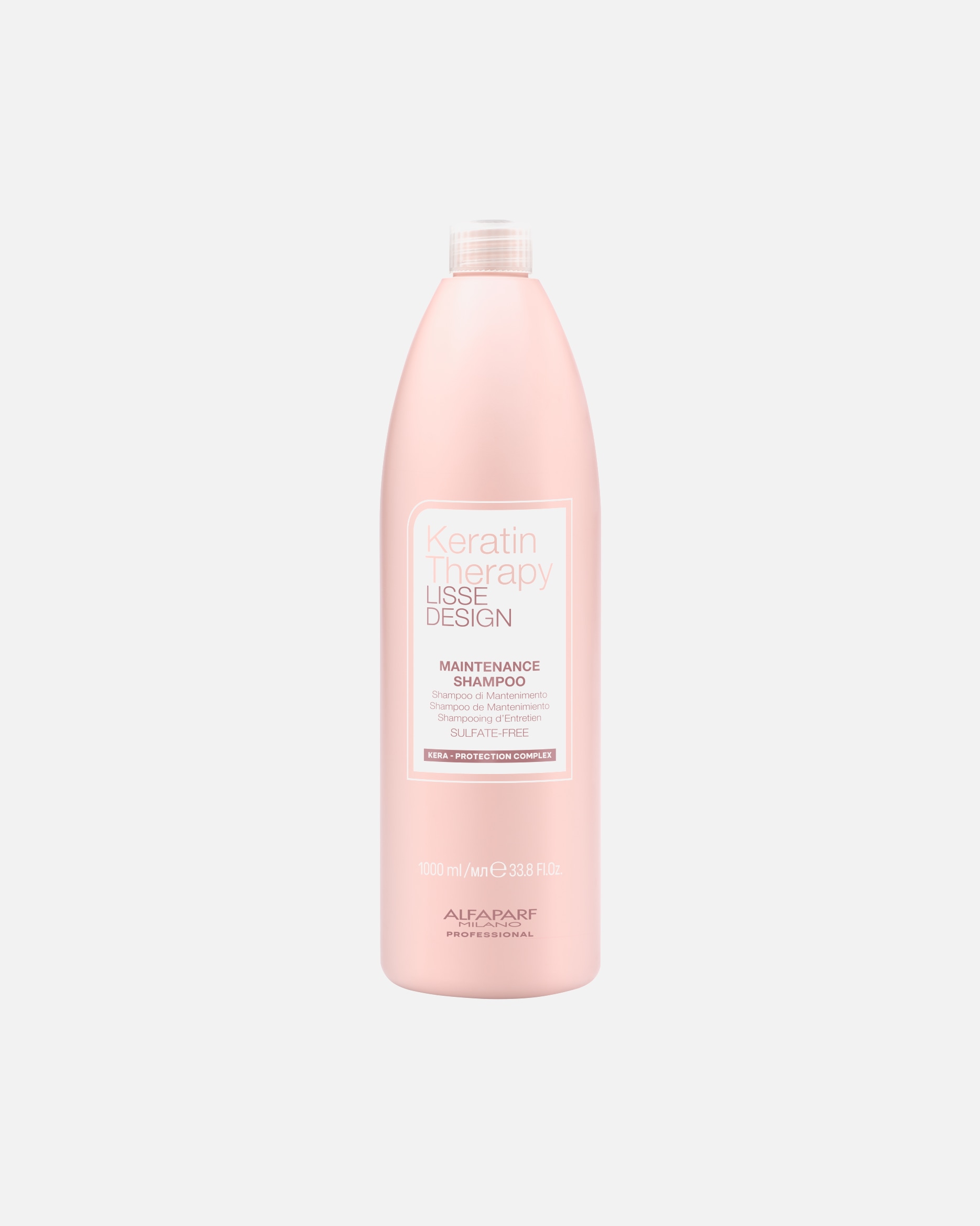 Shampoo für Unisex ALFAPARF MILANO Keratin Therapy Lisse Design Maintenance 1000 ml