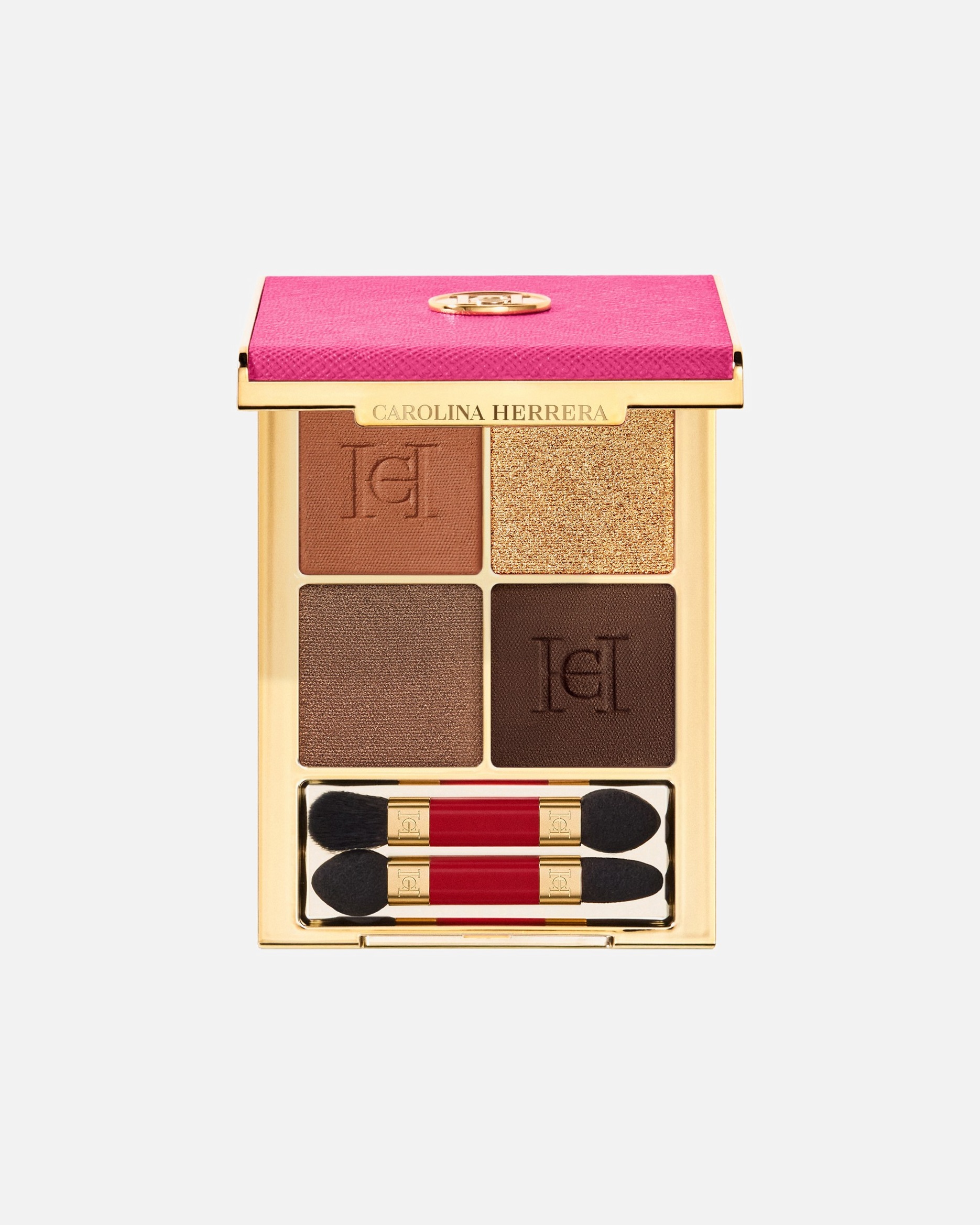 Lidschatten für Unisex Carolina Herrera Eyeconica Quad Palette 1 - BOLD IN GOLD