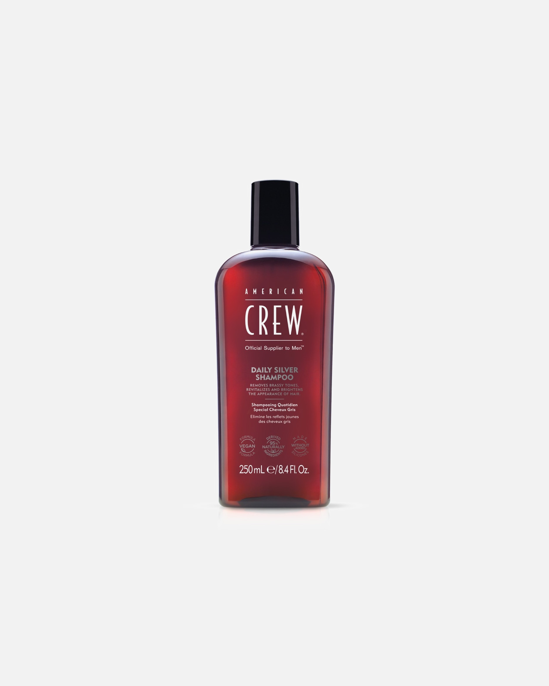 Shampoo für Unisex American Crew Daily Silver 250 ml