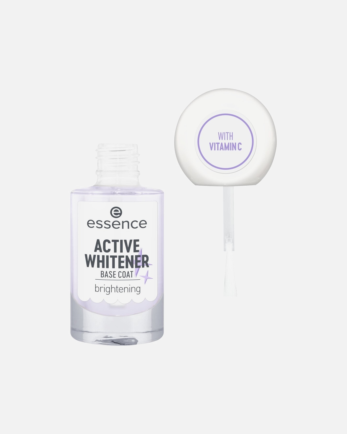 Base Coat für Weiblich Essence Active Whitener Transparent