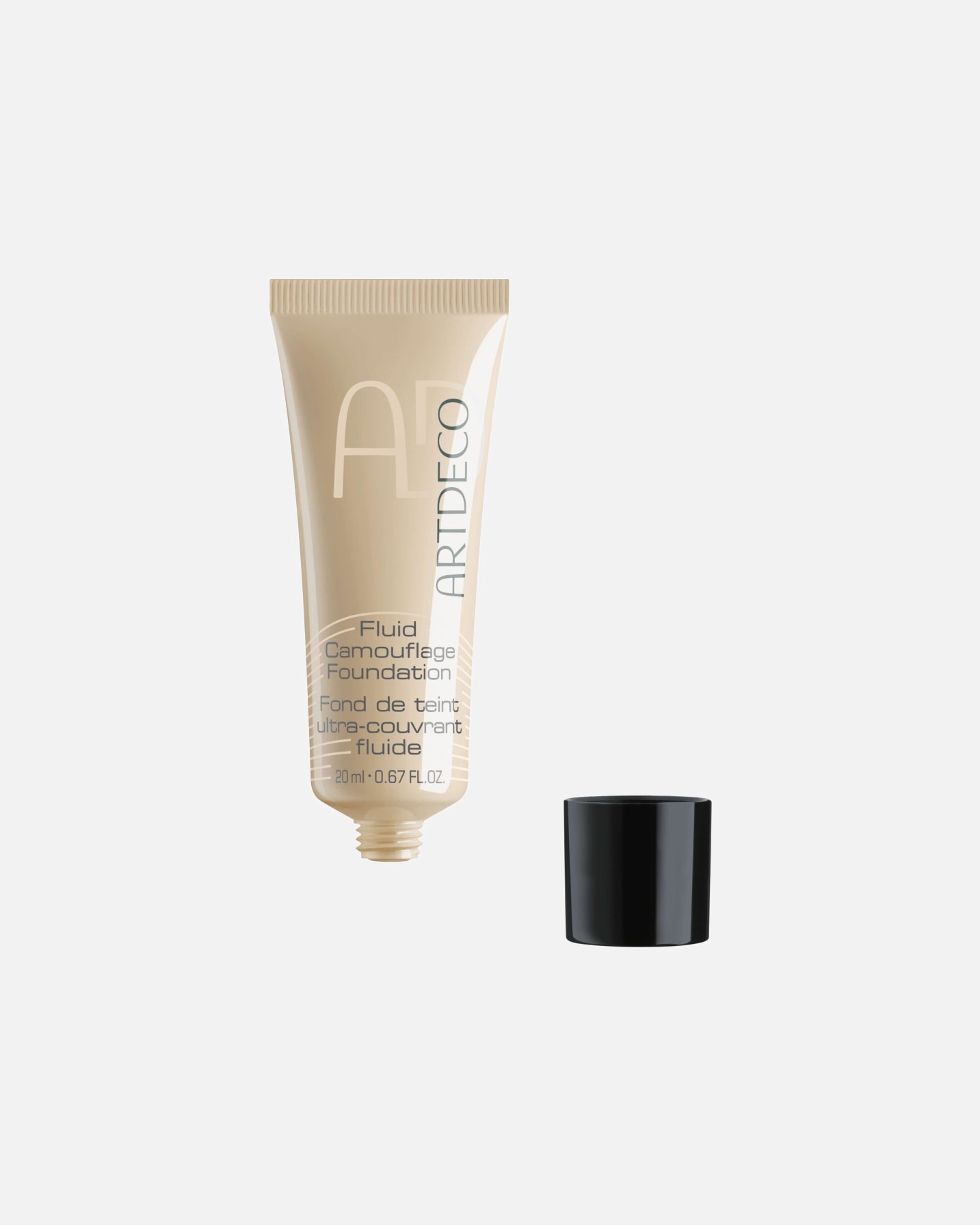 Foundation für Unisex ARTDECO Fluid Camouflage 24 - WARM/GOLDEN BEIGE